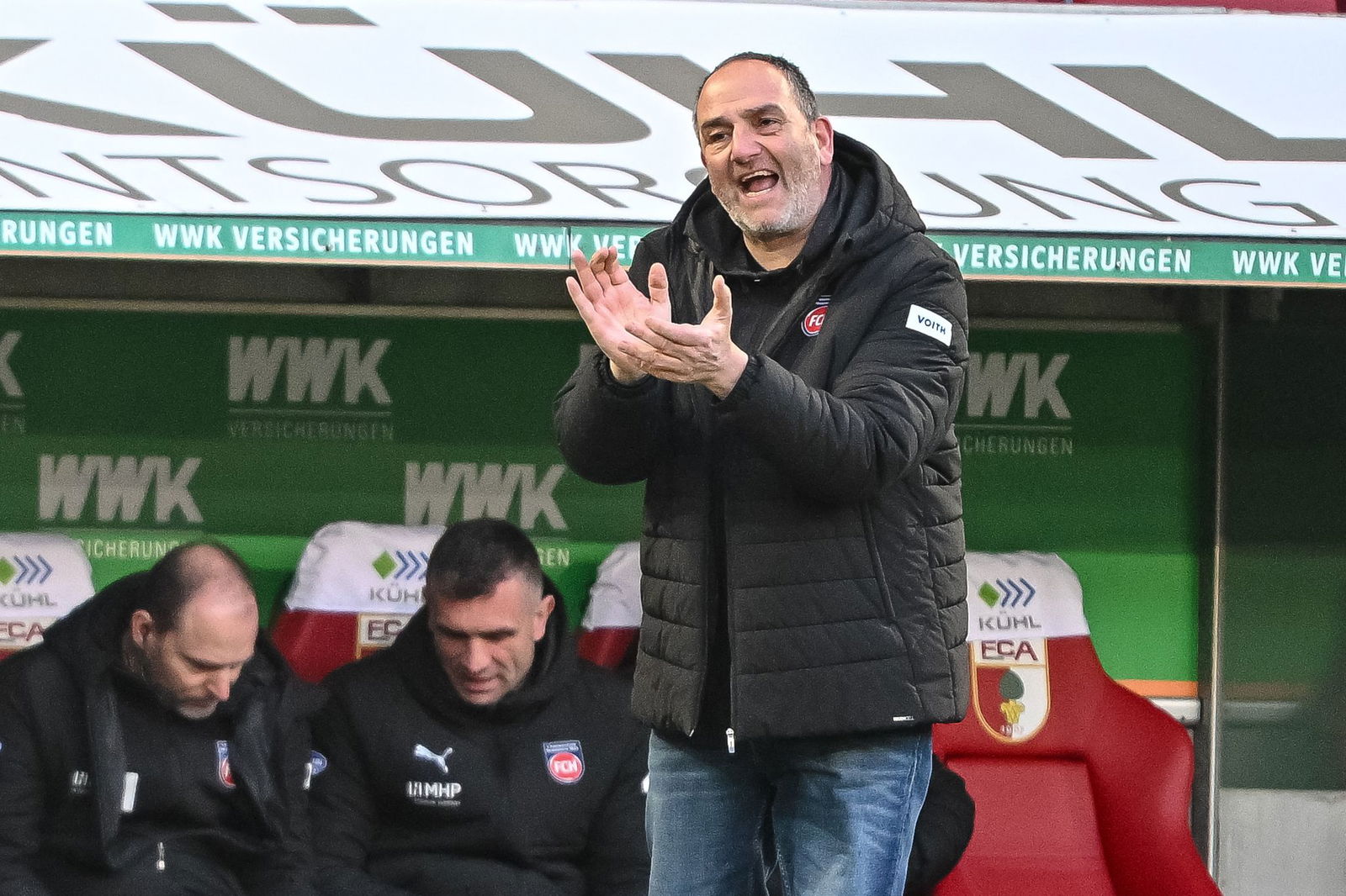 Frank Schmidt hofft auf einen Coup gegen den VfB Stuttgart. (Archivbild)