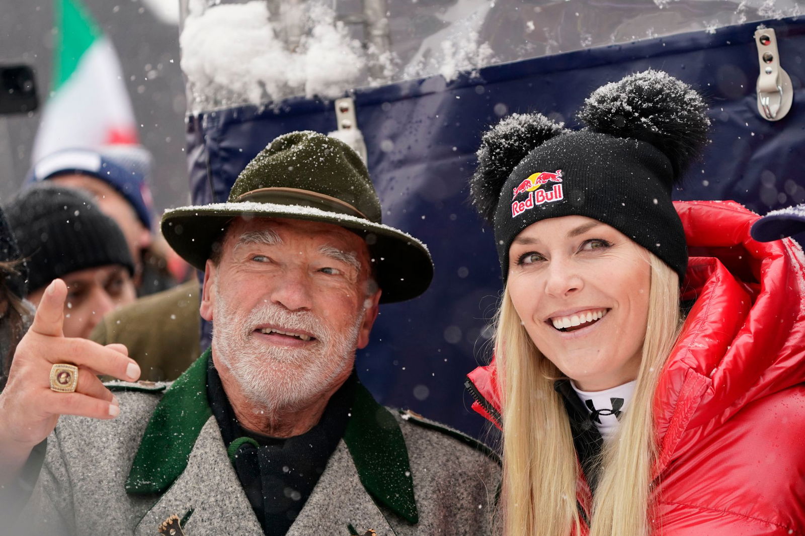 Arnold Schwarzenegger und Lindsey Vonn sind befreundet. (Archivbild)