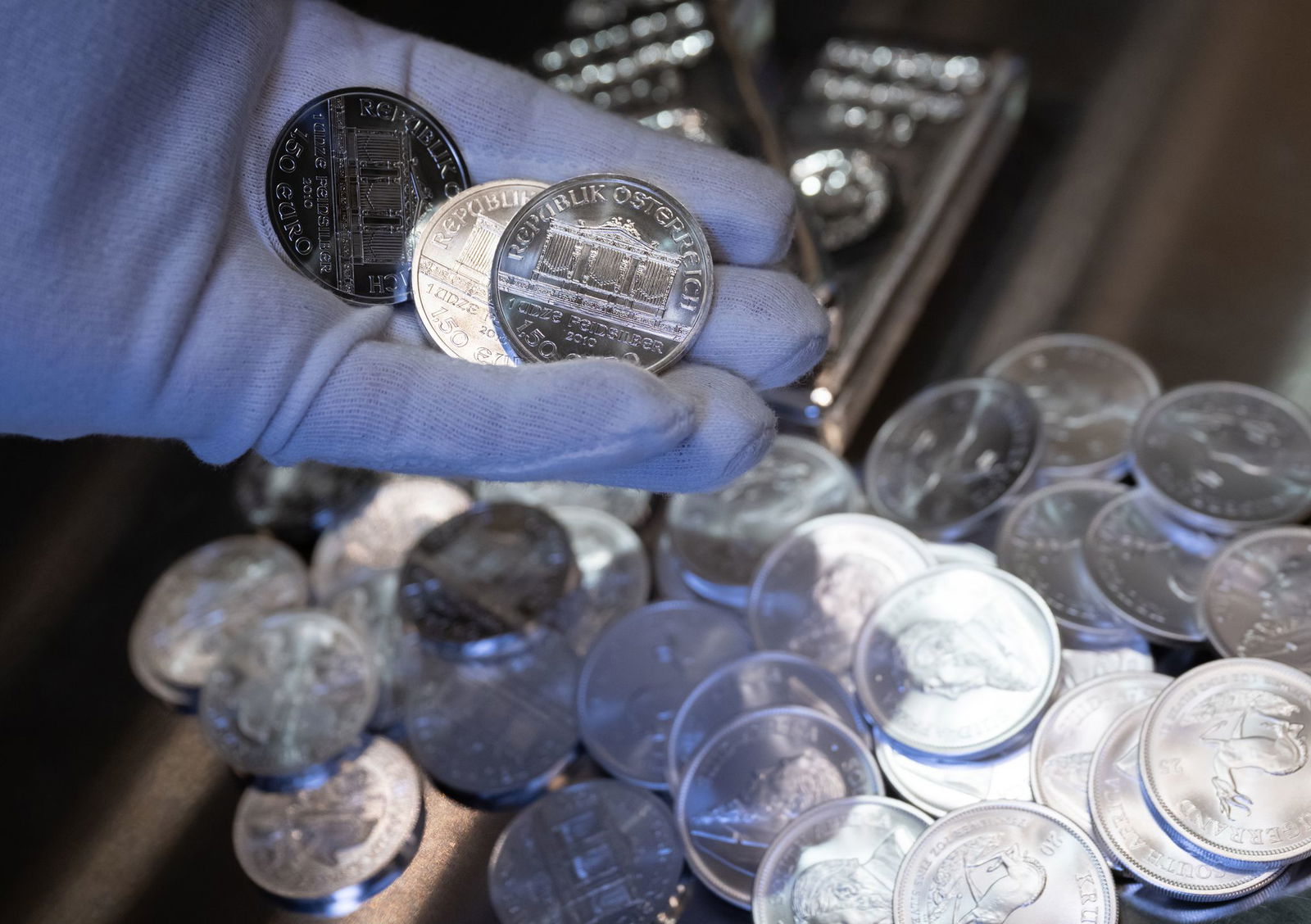 Unter anderem dient Silber als Investment. (Archivbild)