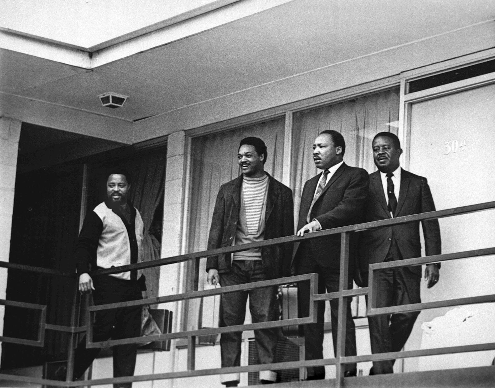 Jesse Jackson 1968 mit Martin Luther King. (Archivbild)