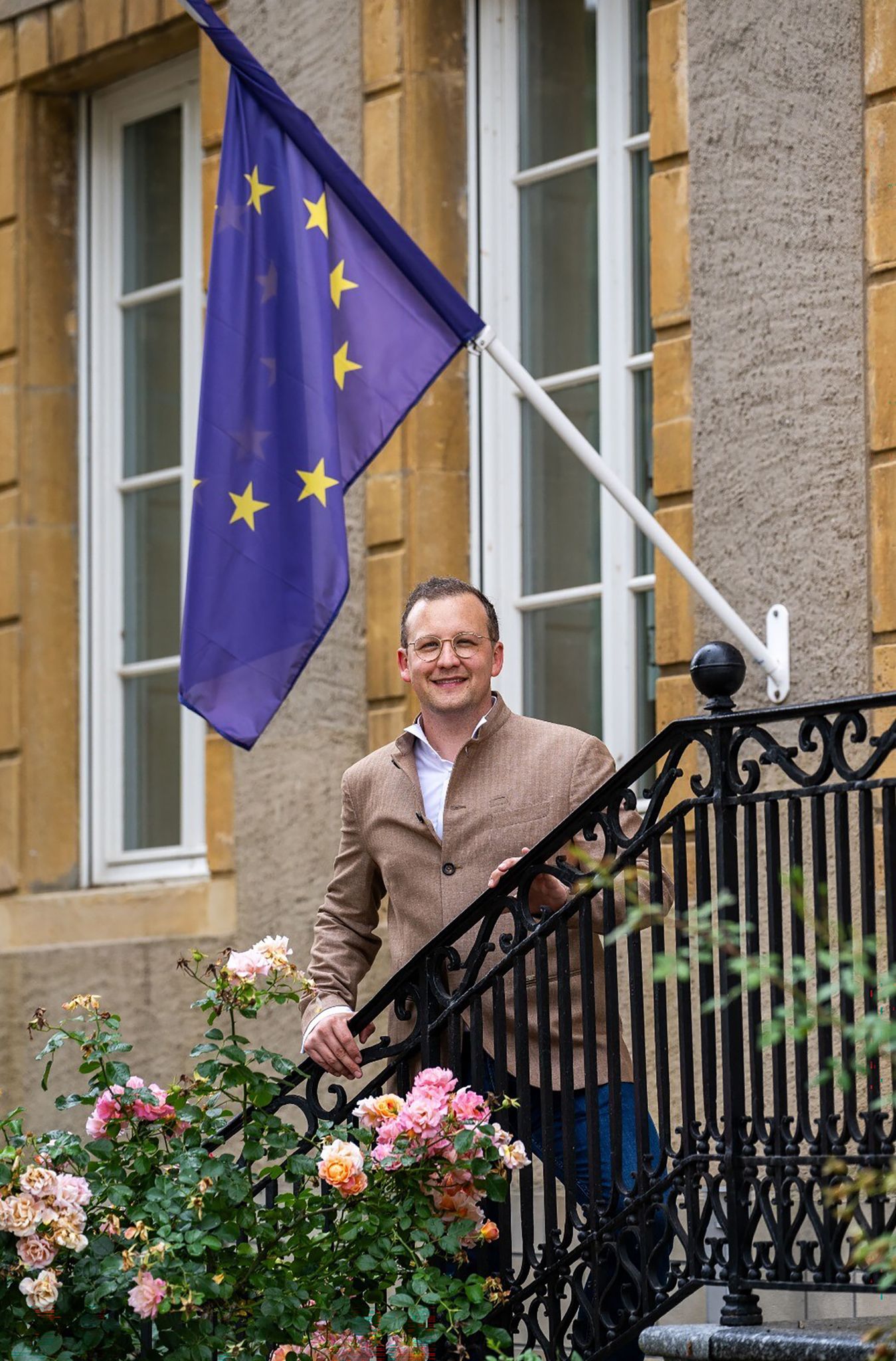 Philip Hoffmann, CDU-Bundestagsabgeordneter und Leiter der Parlamentariergruppe Belgien-Luxemburg, hofft auf eine schnelle Bahnverbindung zwischen dem Saarland und Luxemburg. (Archivbild)