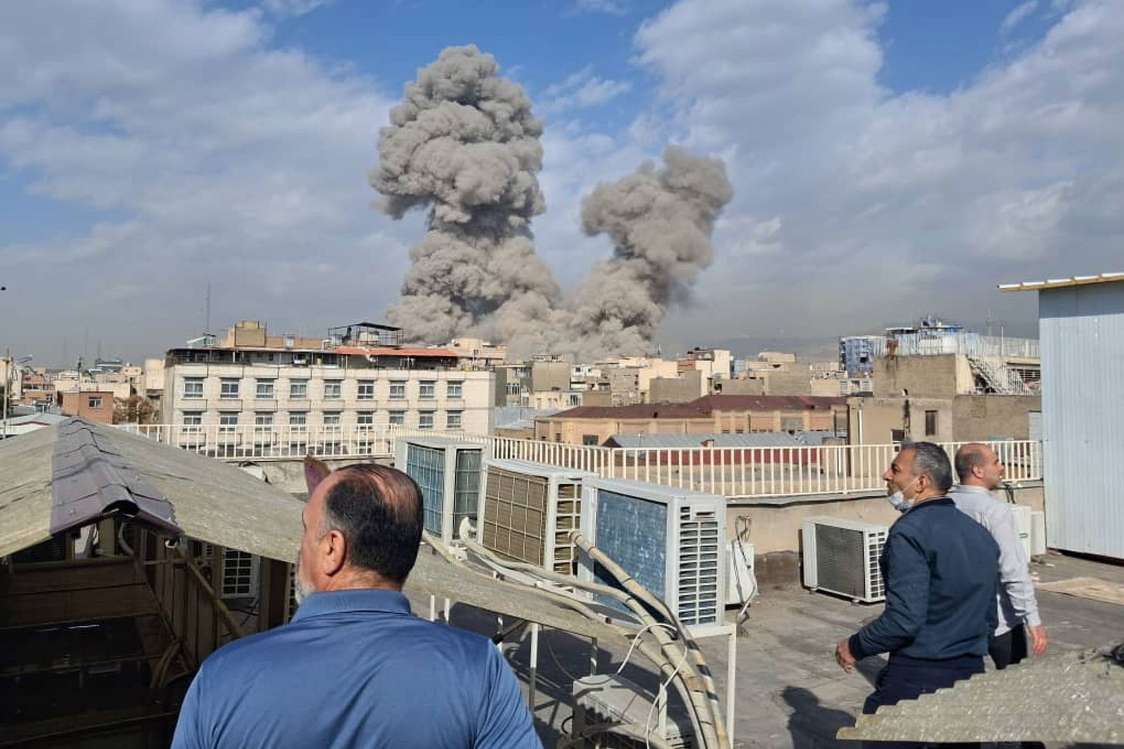 In Irans Hauptstadt gab es mehrere Explosionen. 