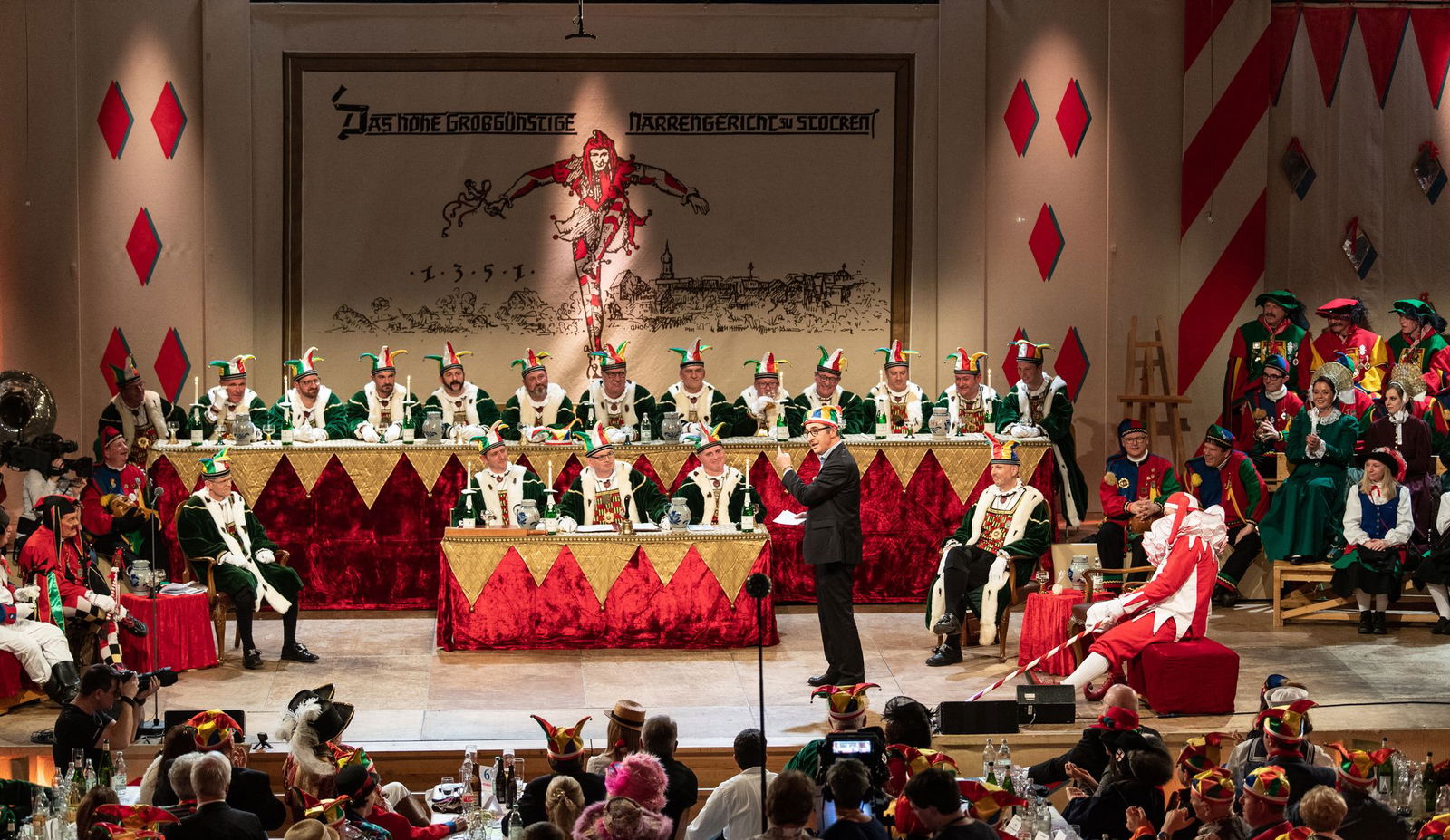 Das Narrengericht gilt als wichtige närrische Institution. (Archivbild) 