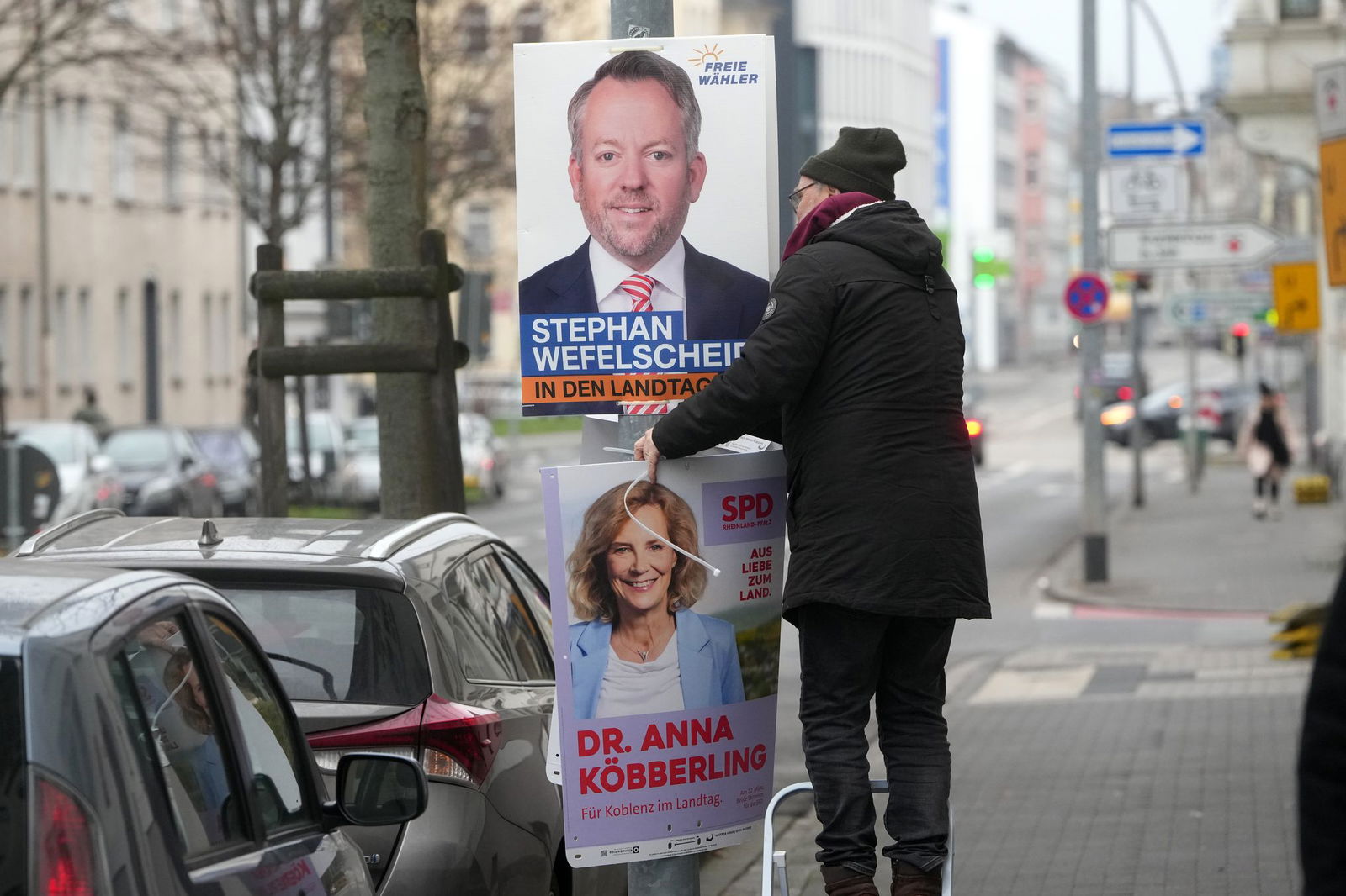 Es darf plakatiert werden.