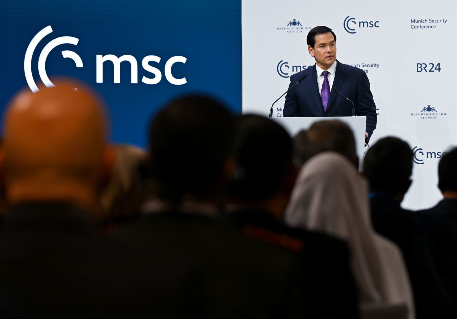 Es war ungewiss, mit welcher Botschaft sich Rubio an Europa wendet.