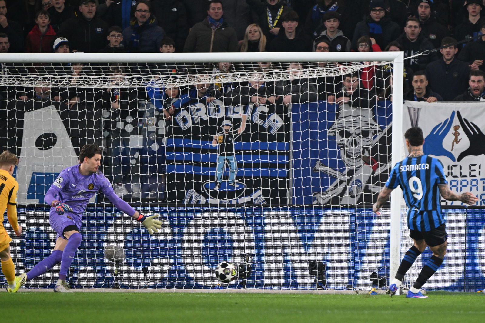 Brachte Bergamo früh in Führung: Gianluca Scamacca.