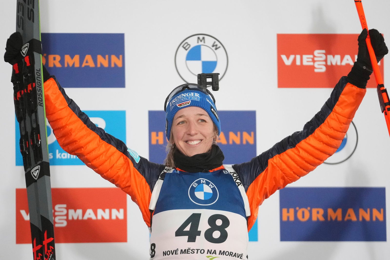 In Nove Mesto gab es für Preuß den einzigen Podestplatz in dieser Saison. (Archivbild)