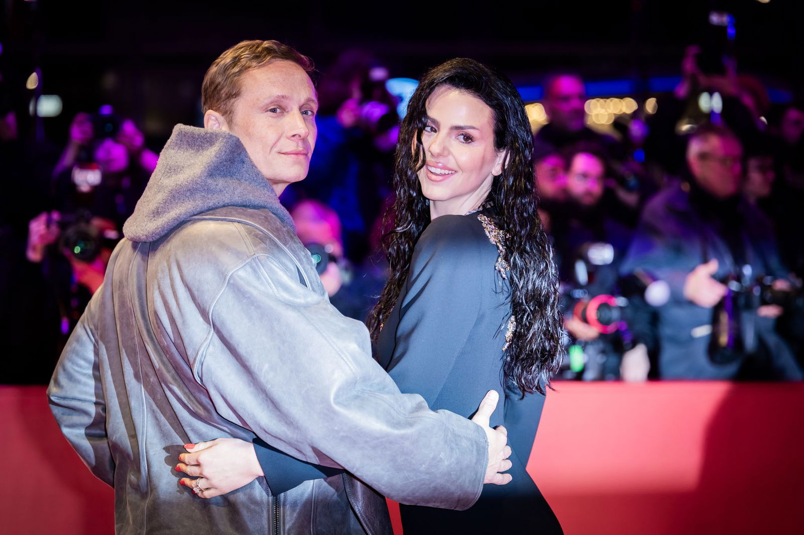 Matthias Schweighöfer und Ruby O. Fee auf der Berlinale.