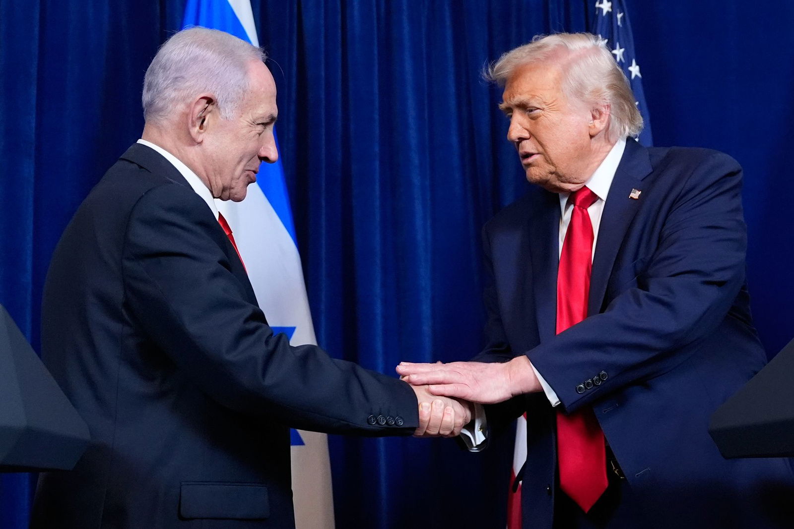 Es ist das siebte Treffen zwischen Israels Premier Netanjahu und US-Präsident Trump seit Trumps Amtsantritt. (Archivbild)