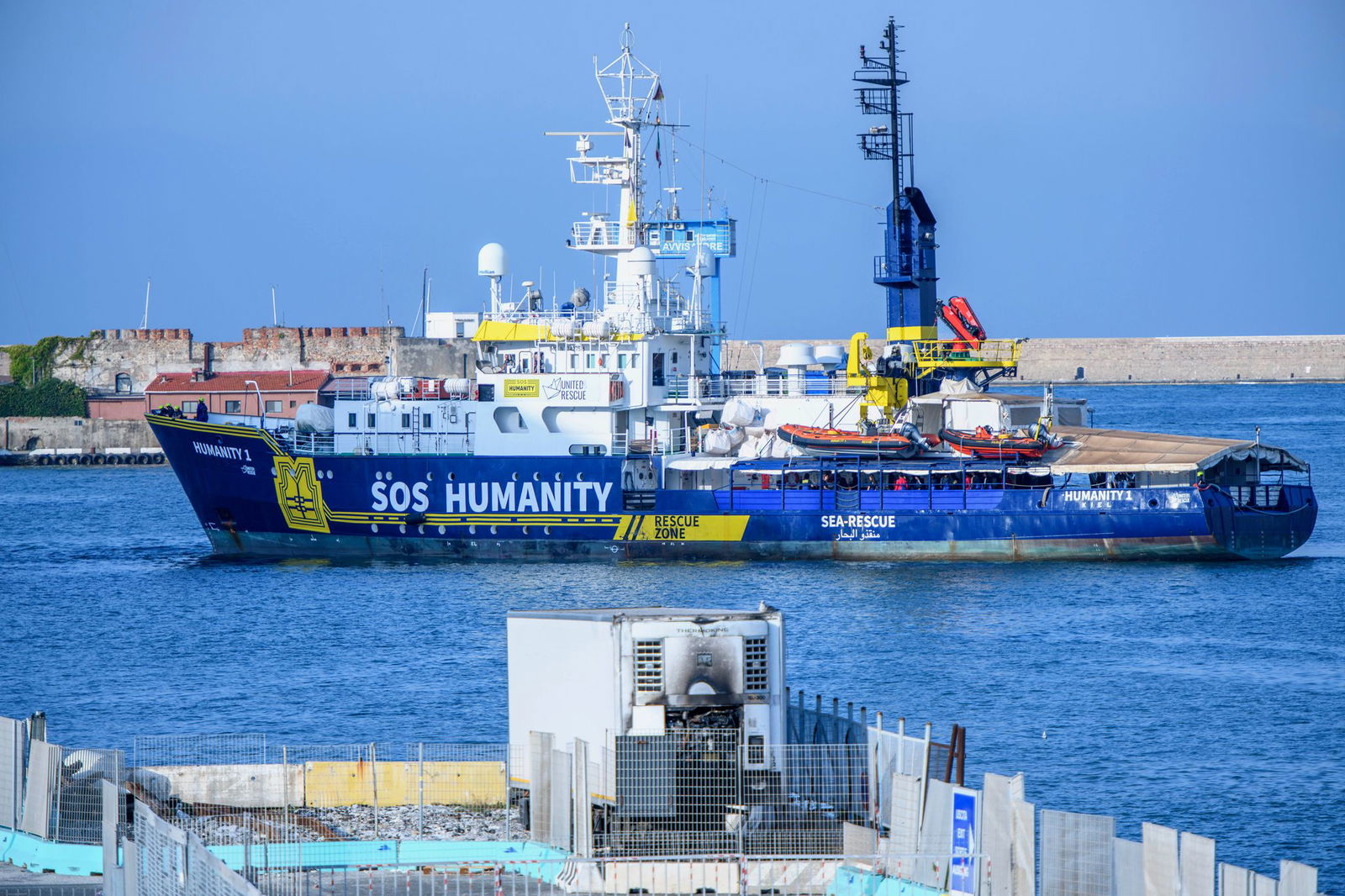 Italien setzt zum wiederholten Male ein Schiff einer deutschen Hilfsorganisation fest. (Archivbild)