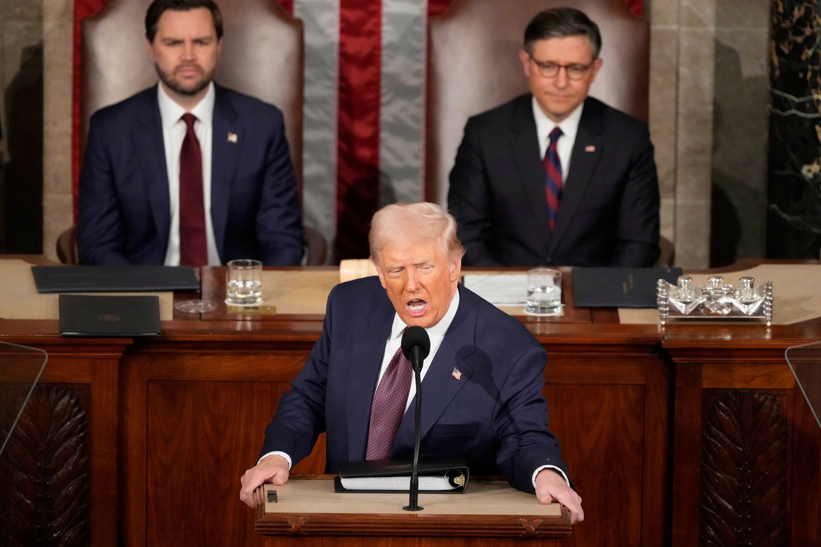 Was wird bei Trumps State of the Union zur Sprache kommen? (Archivfoto)