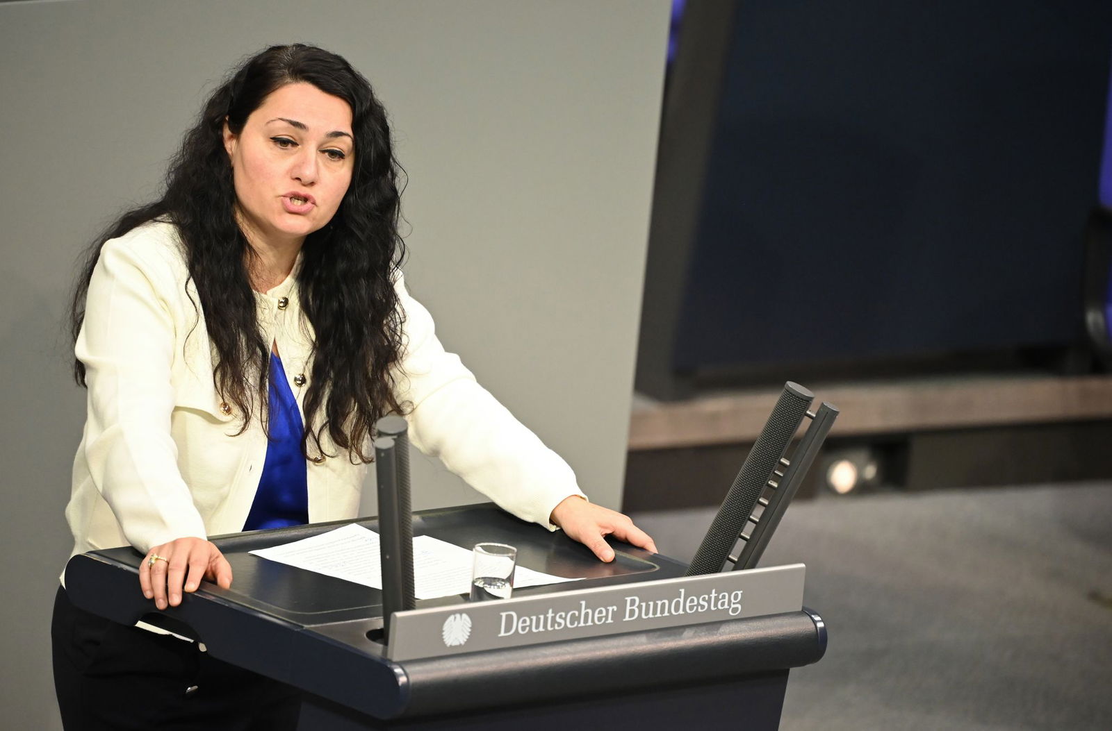 Lamya Kaddor aus Nordrhein-Westfalen ist für die Grünen seit 2021 im Bundestag. (Archivfoto)