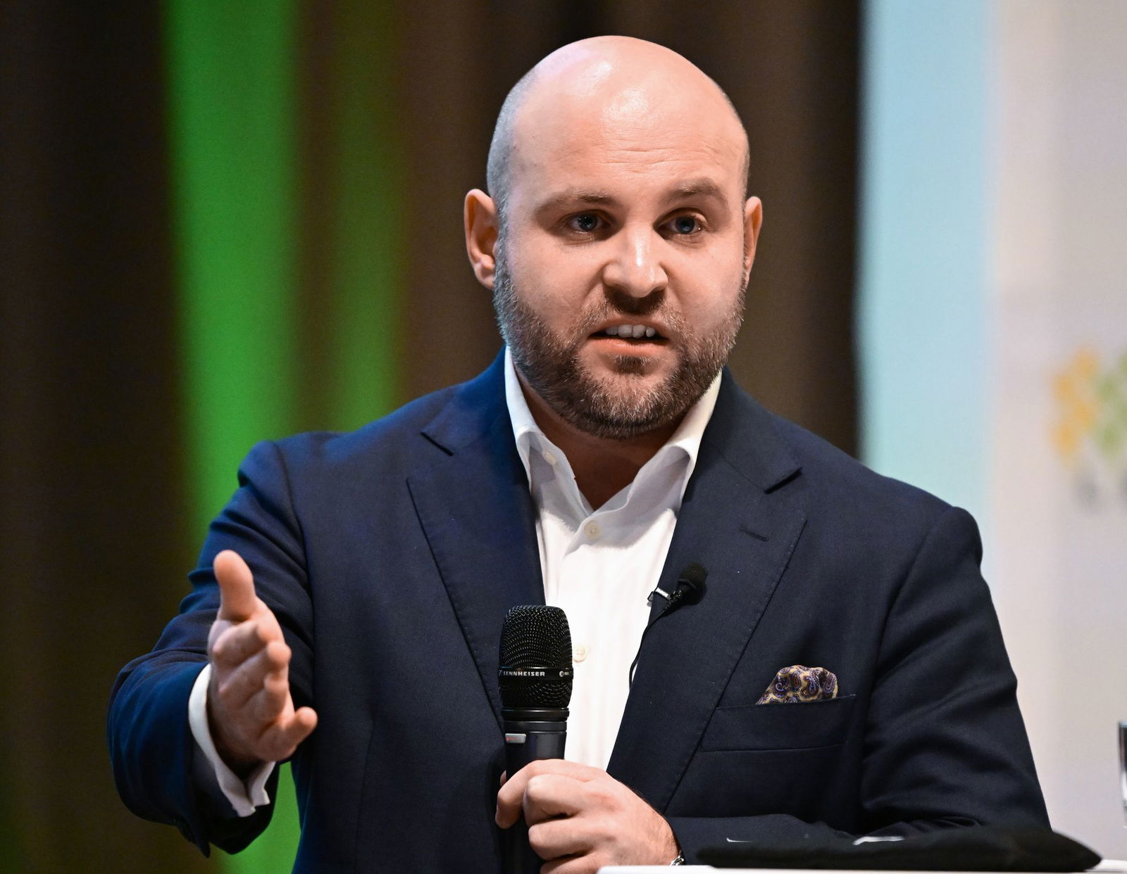 AfD-Spitzenkandidat Markus Frohnmaier hat in der Wahlarena gegen seine Konkurrenten ausgeteilt. (Archivbild)