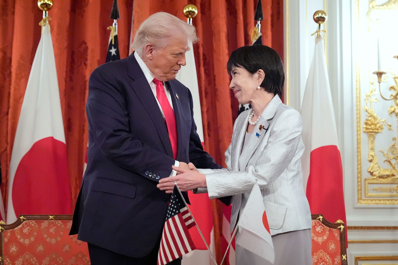 US-Präsident Trump und Japans Regierungschefin Takaichi pflegen ein enges Verhältnis. (Archivbild)