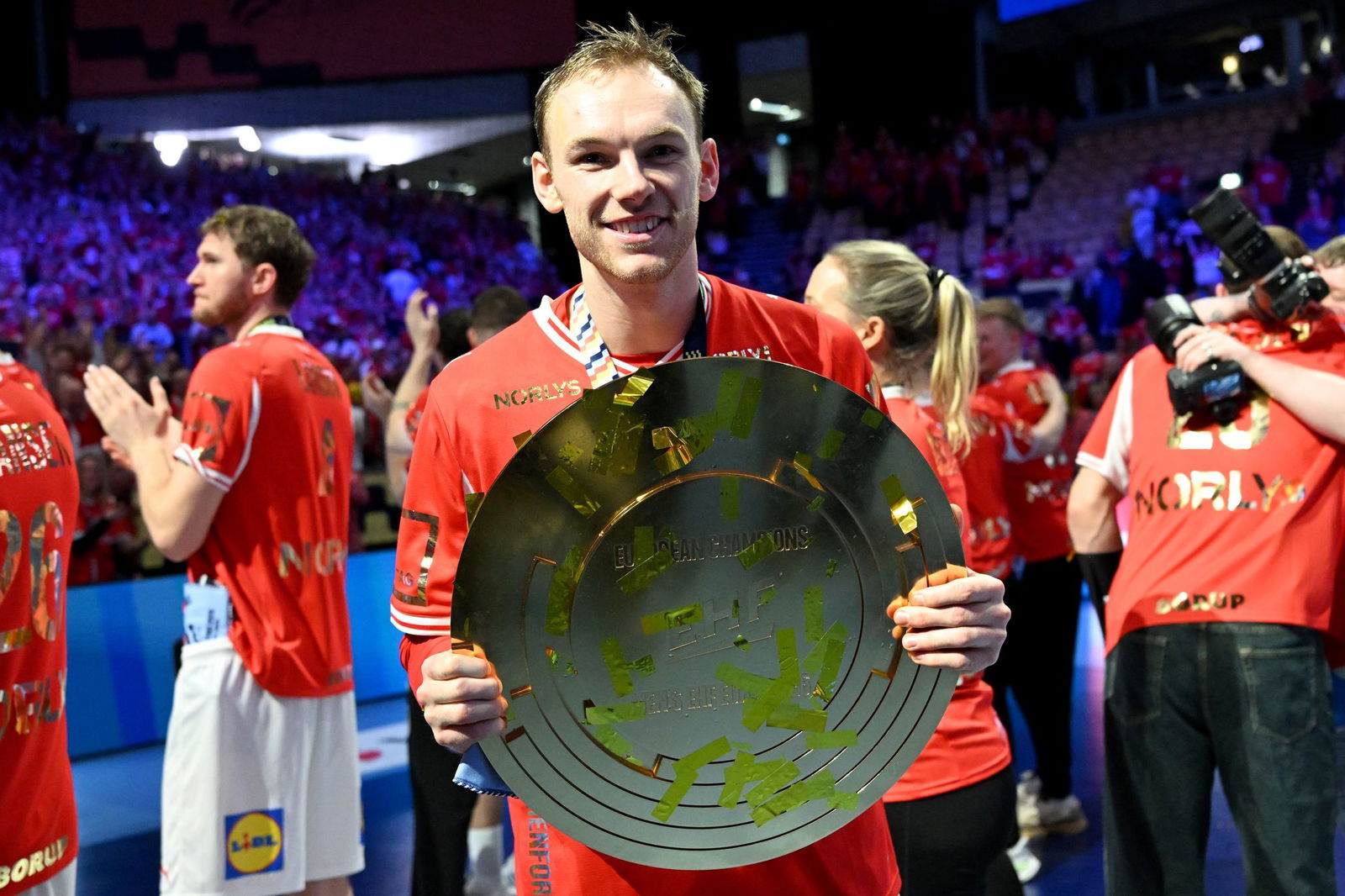 Für Mathias Gidsel ist Deutschland inzwischen der stärkste Gegner. 