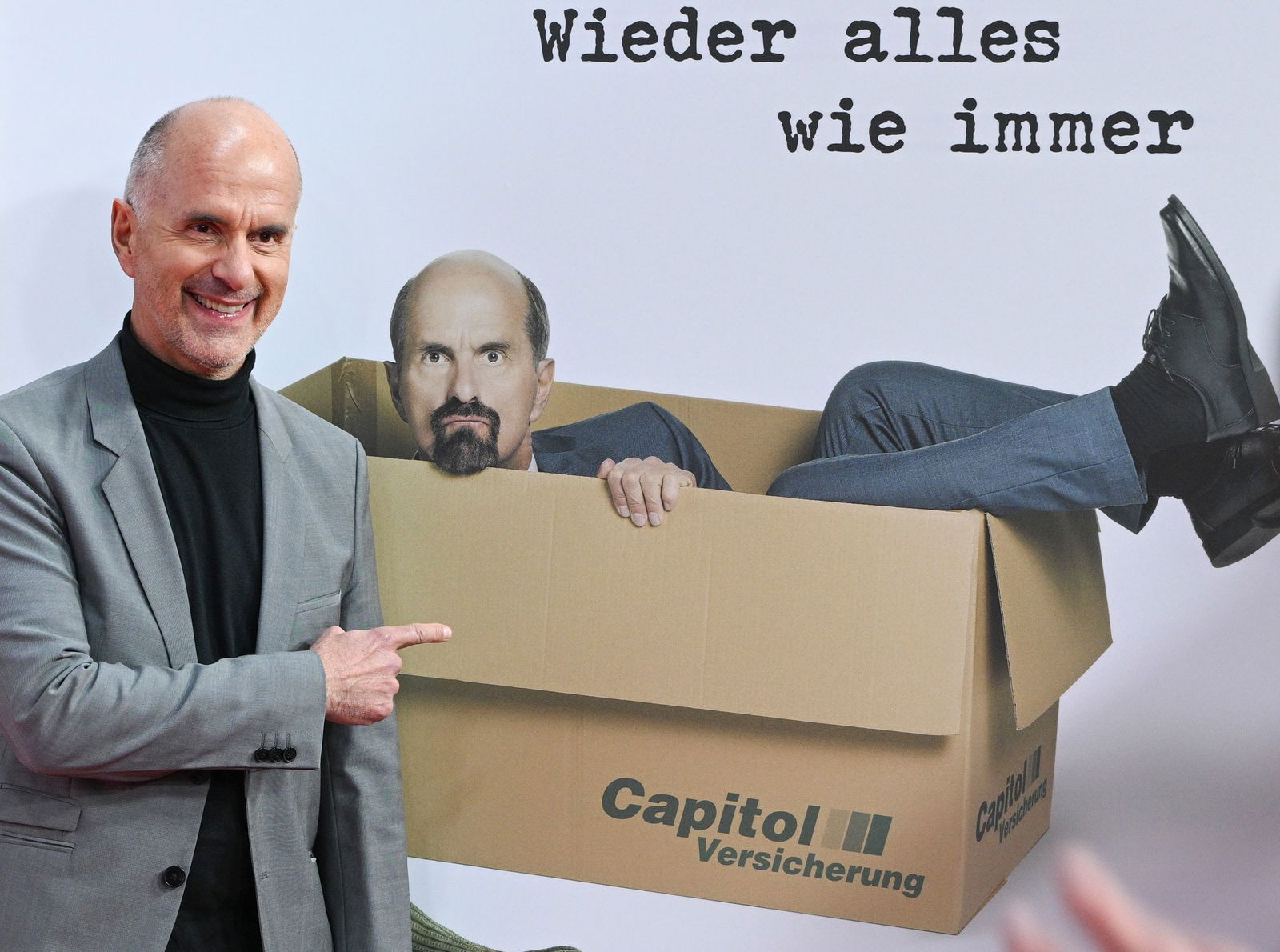 Christoph Maria Herbst und Bernd Stromberg haben wenig Gemeinsamkeiten. (Archivbild)