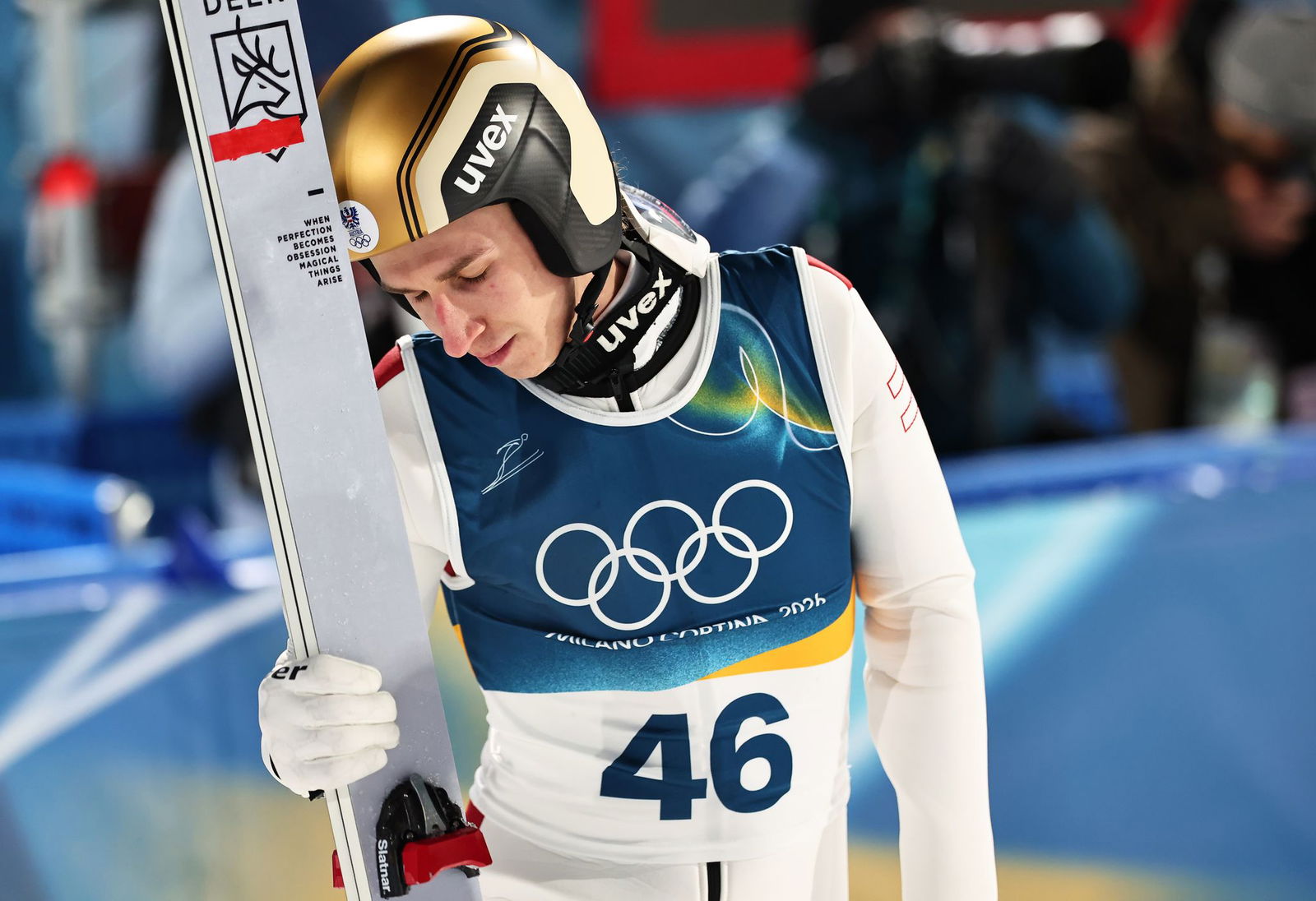 Wegen einer unzulässigen Schuhgröße disqualifiziert: Daniel Tschofenig. (Archivbild)