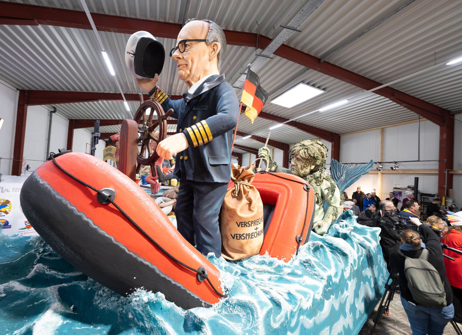 Bundeskanzler Merz in Seenot.