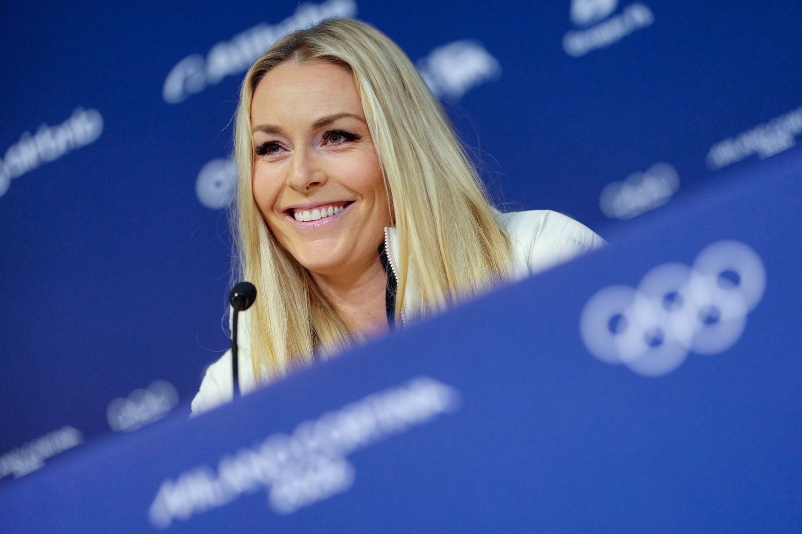 Plüschtier-Spende für Kinder: Lindsey Vonn verabschiedete sich mit einer kleinen Geste aus der Klinik. (Archivfoto)