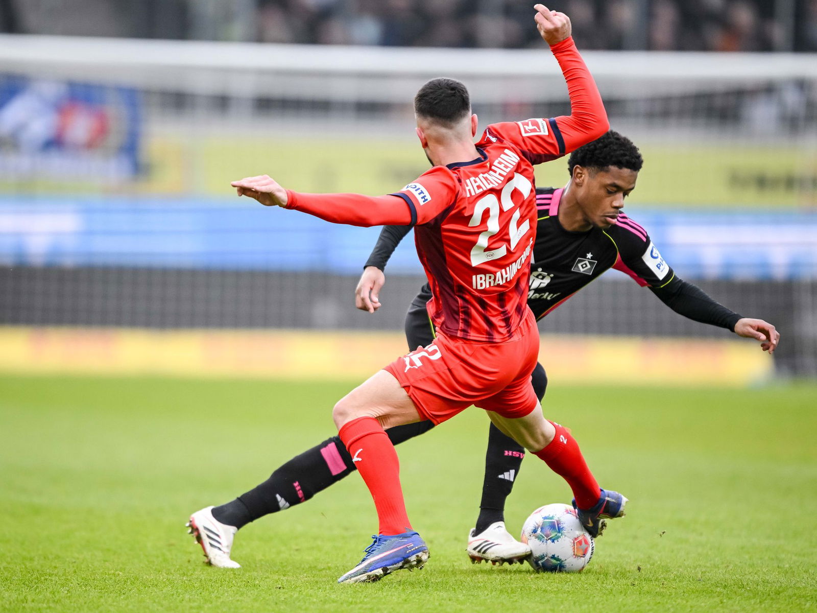Die Zuschauer in der Voith-Arena sahen ein intensives, aber kein hochklassiges Spiel.