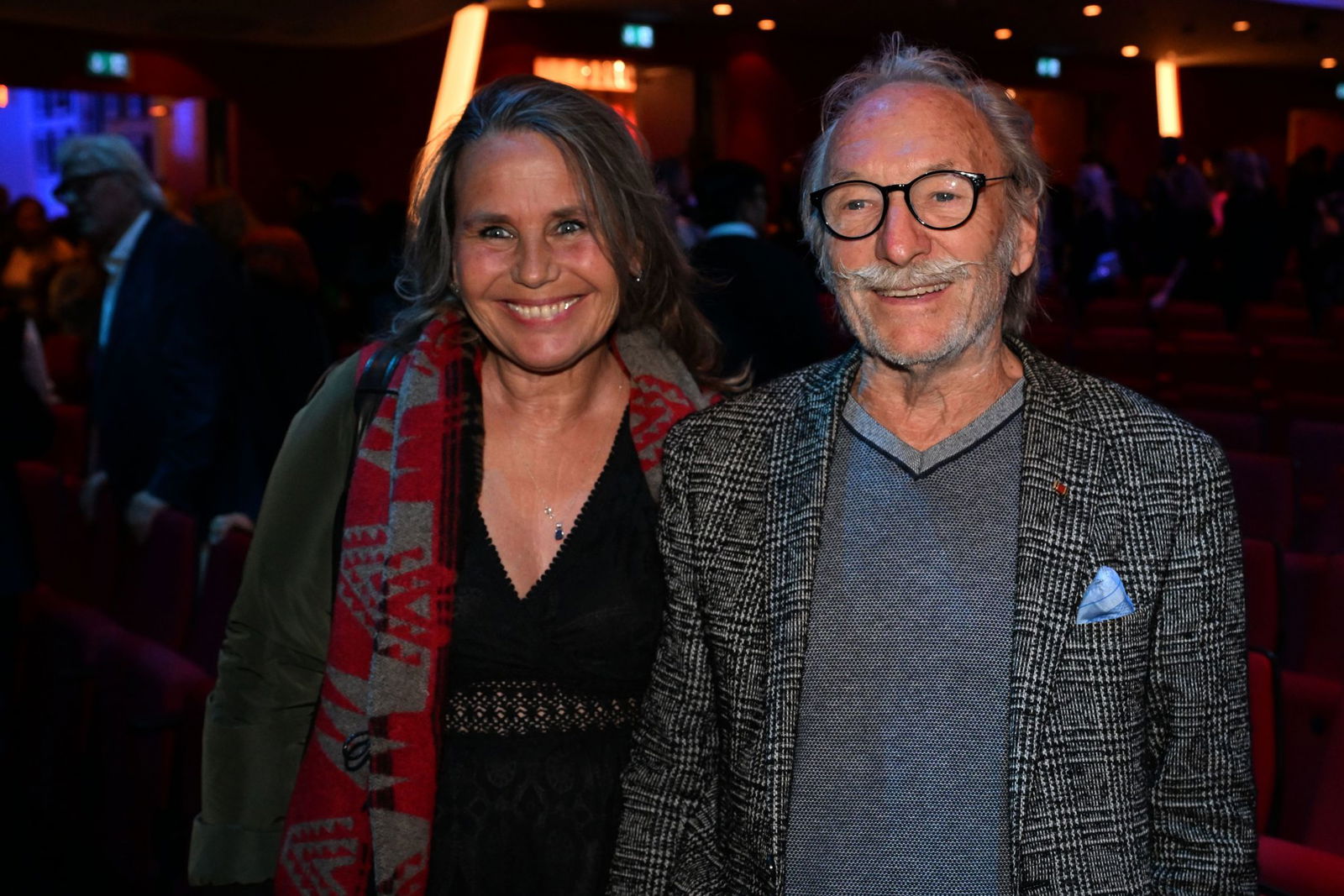 Franz Xaver Kroetz und Marie Theres Relin. (Archivbild) 