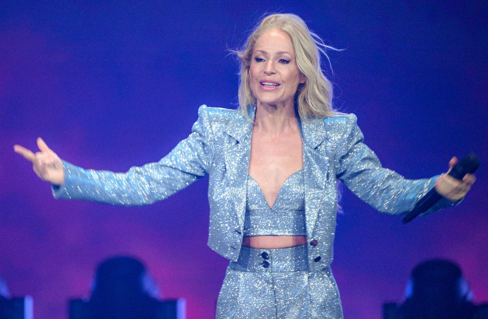 «Ich liebe dich über alles», sagte Schlagersängerin Michelle bei ihrem Abschiedskonzert zu ihrem Partner Eric Philippi. (Archivbild)