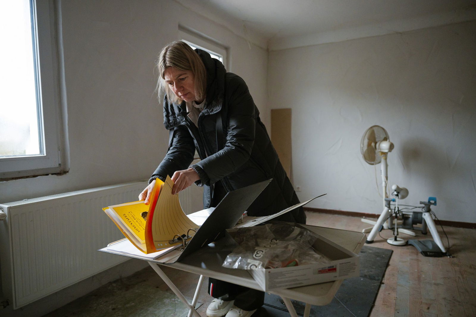 Das Haus war beim Betreten glücklicherweise bereits geräumt.  