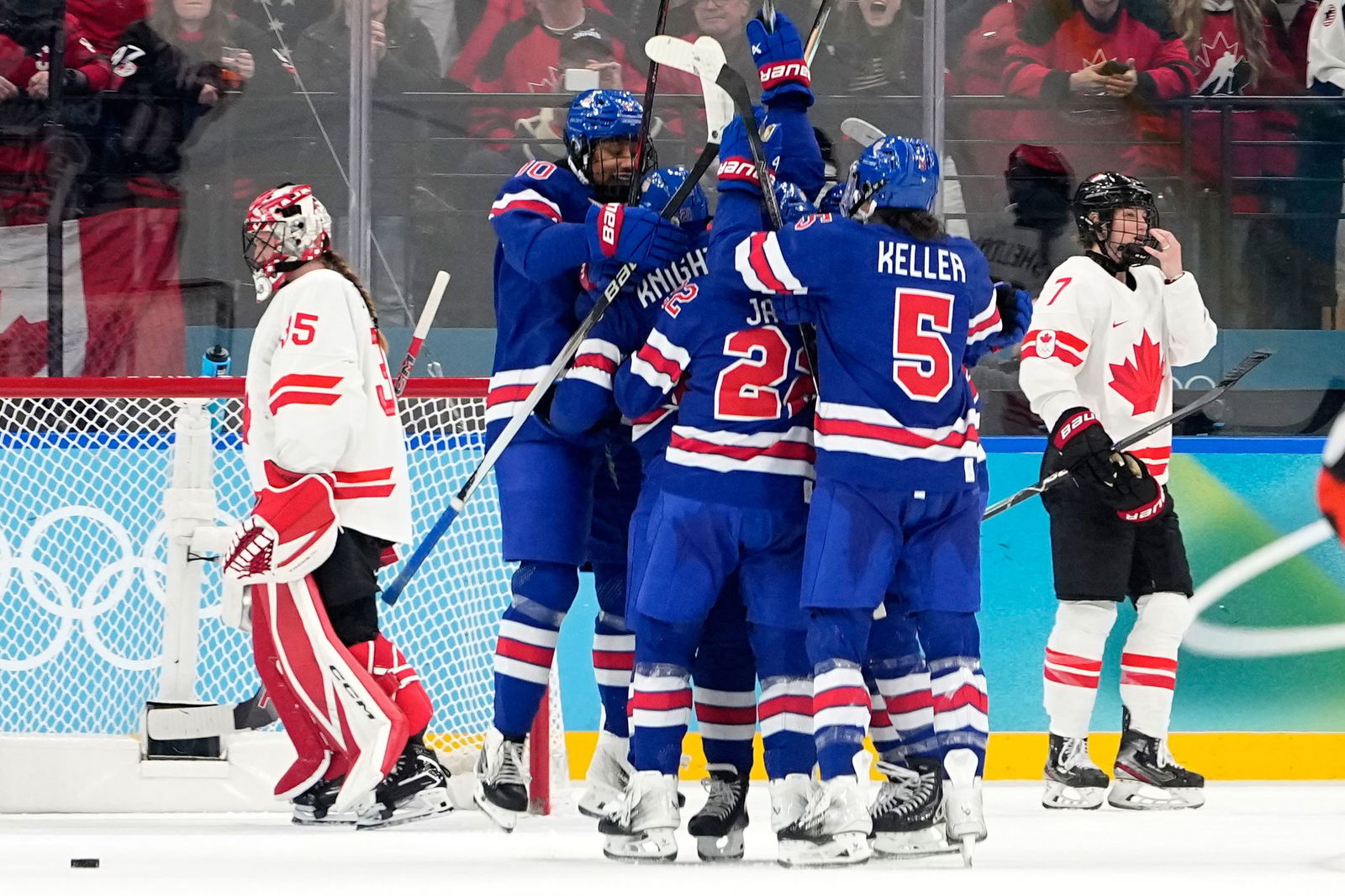 Das US-Team darf jubeln.