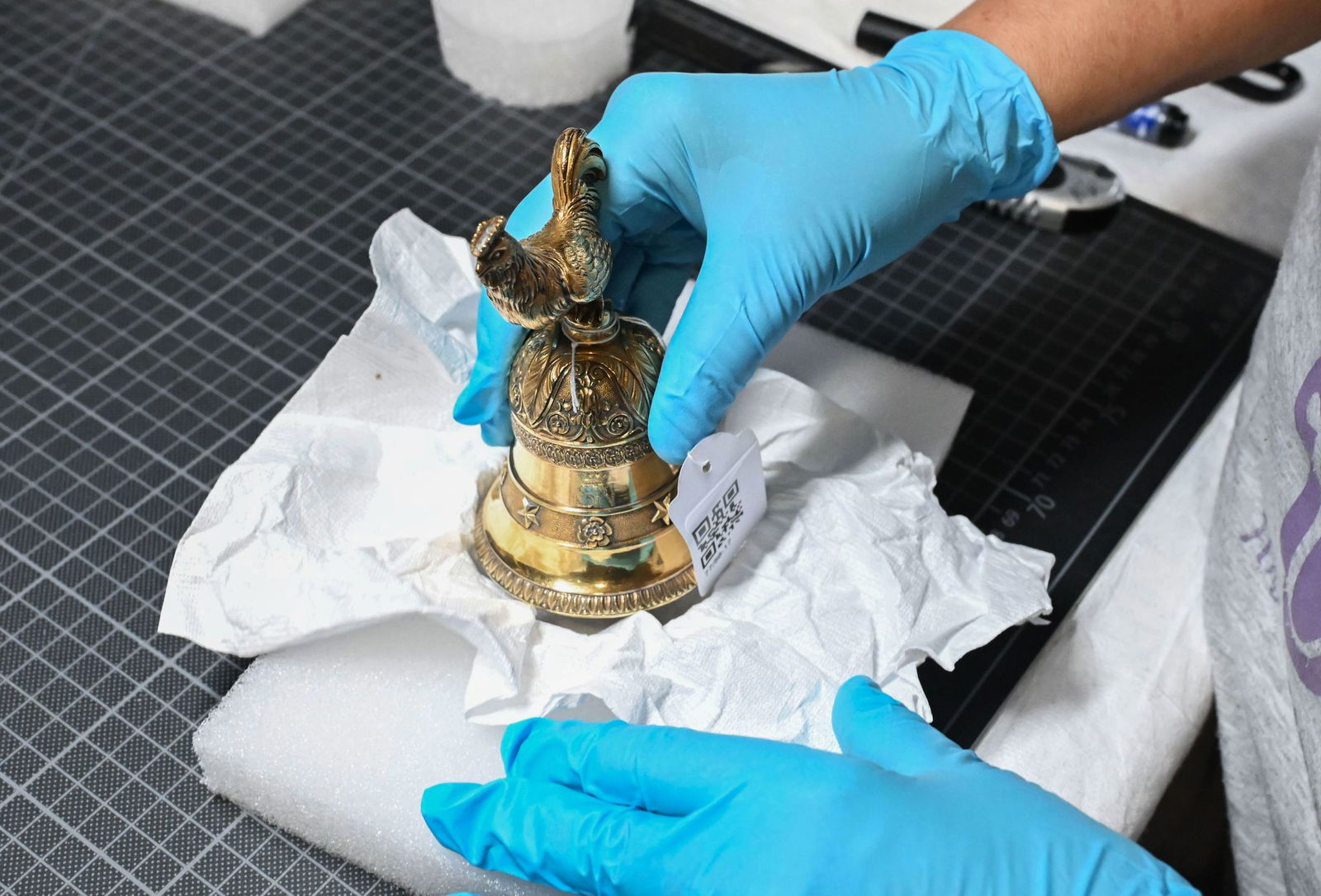 Rund 17.500 Objekte müssen gesichert, dokumentiert und verpackt werden.