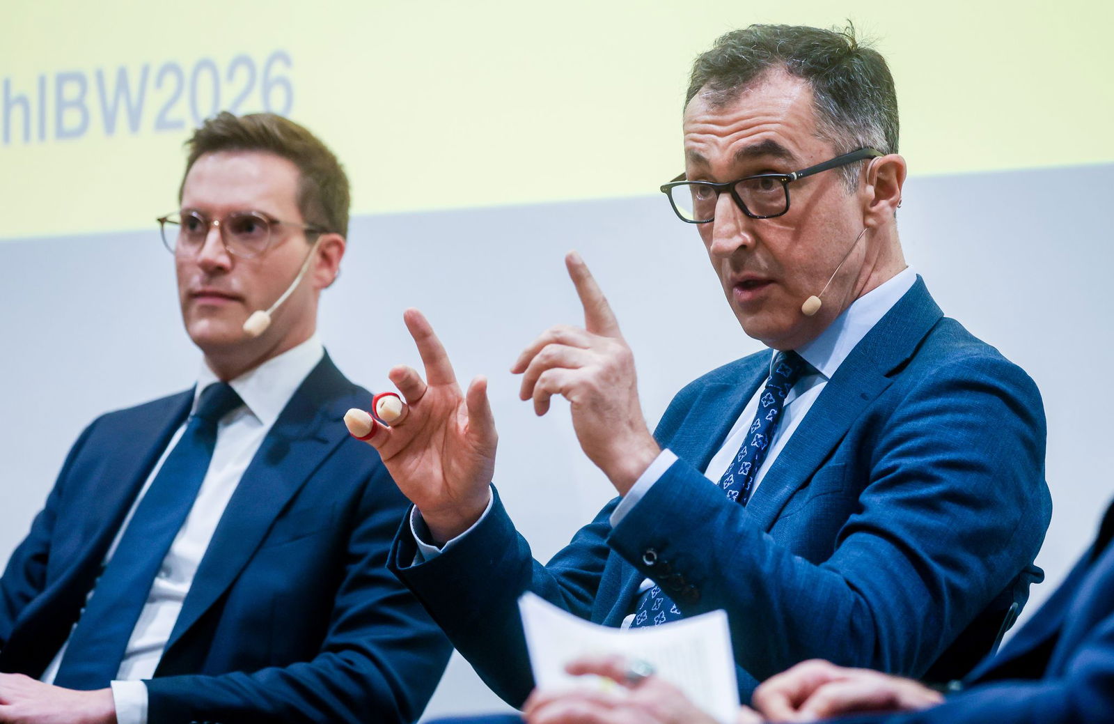 Immer kleiner wurde der Abstand zwischen Özdemir und Hagel. (Archivbild)