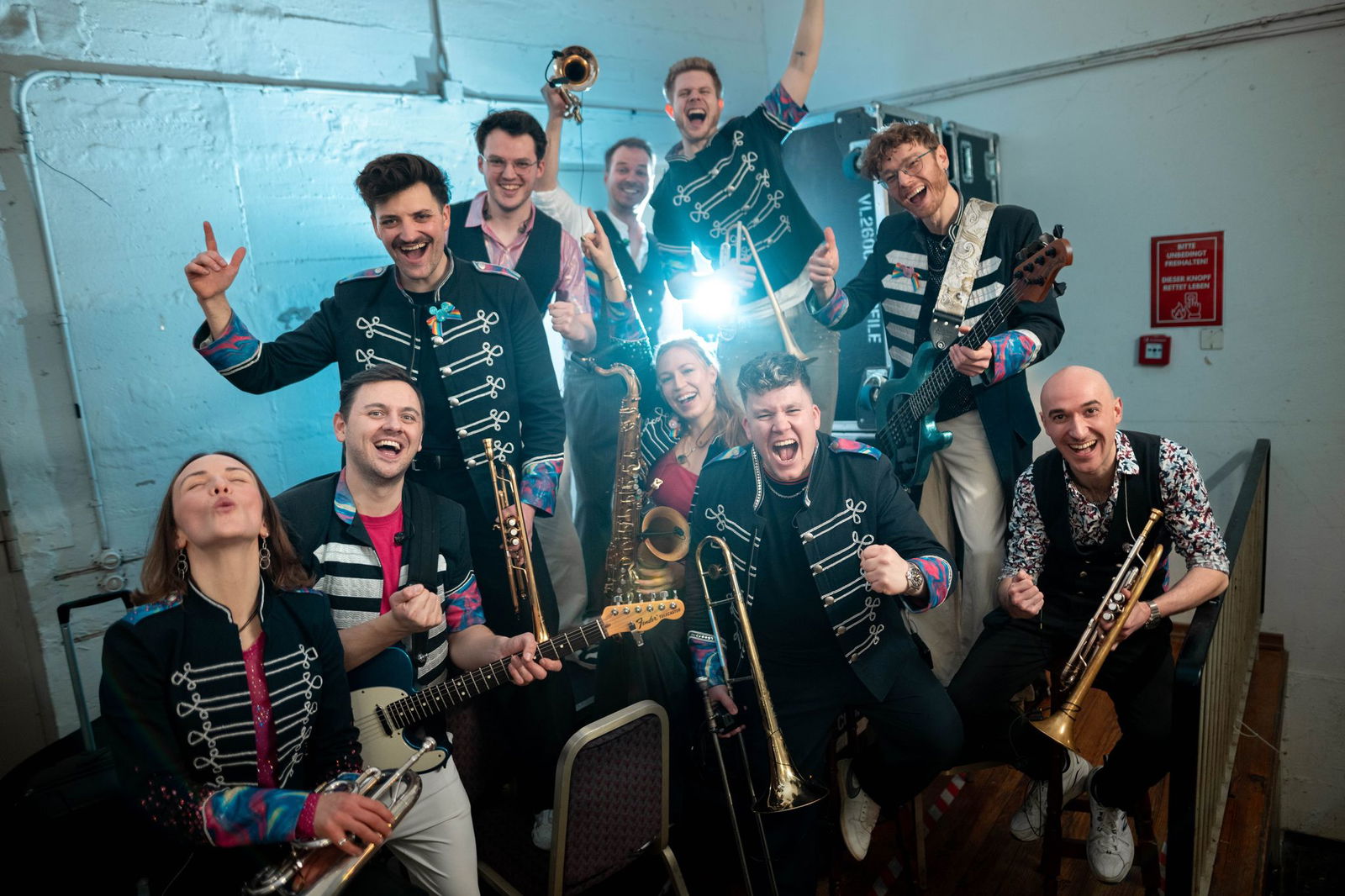 Die Band Druckluft hat mit «Karnevalsmaus» einen Hit gelandet. (Archivfoto)