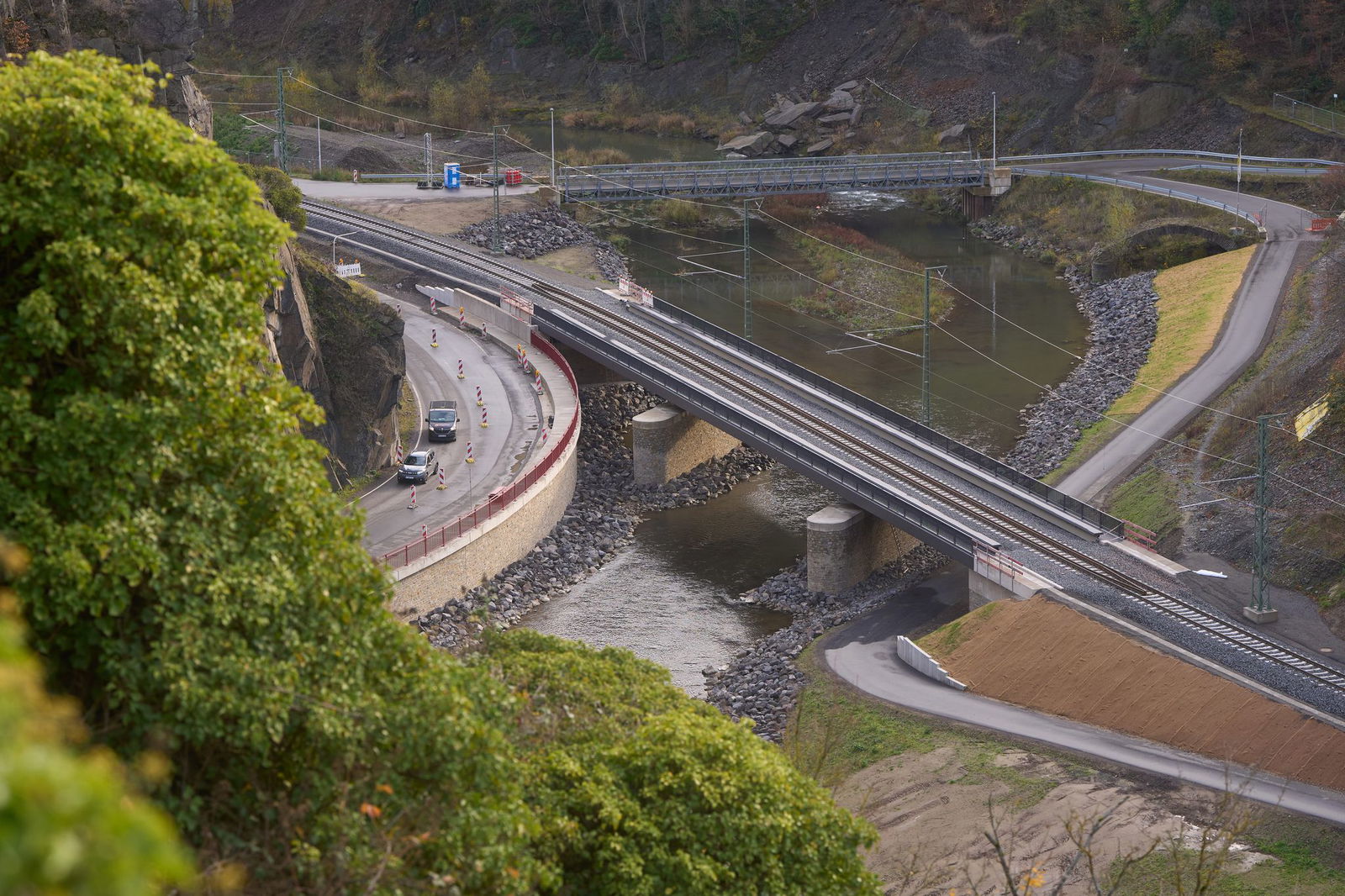 Der Wiederaufbau im Ahrtal kommt voran. (Archivbild)