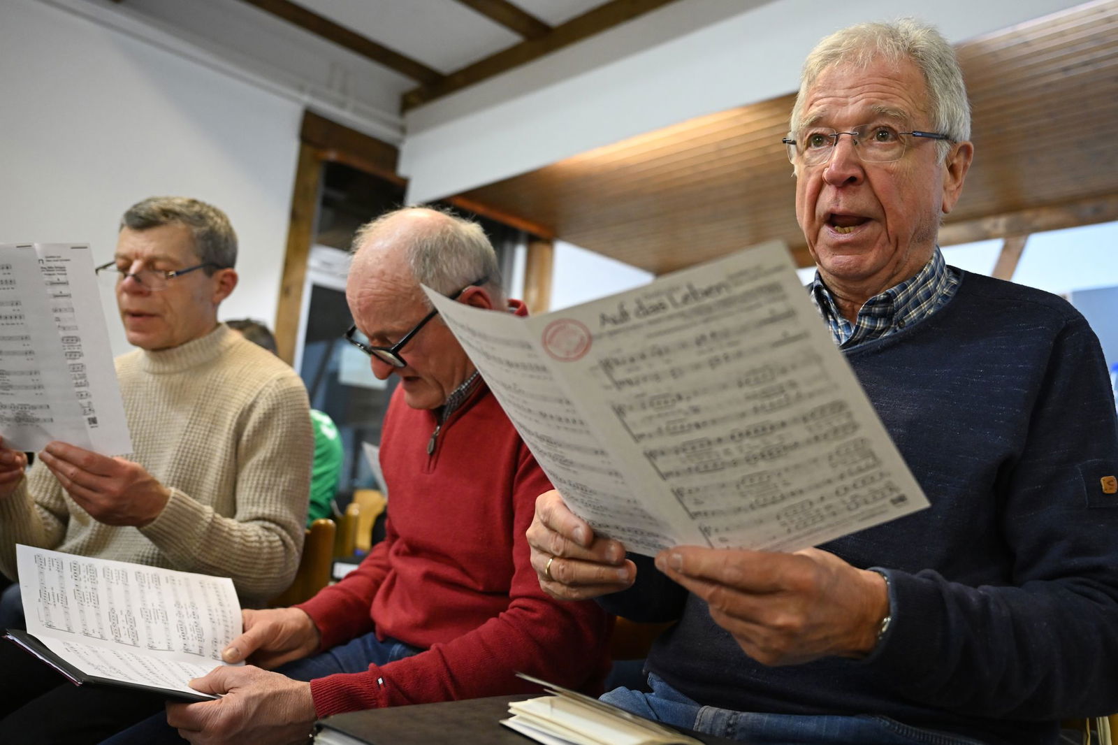 Fritz Dechent, Vorsitzender der Sängervereinigung Saulheim, hält für die Nachwuchsgewinnung ein aktives Vereinsleben für entscheidend. 