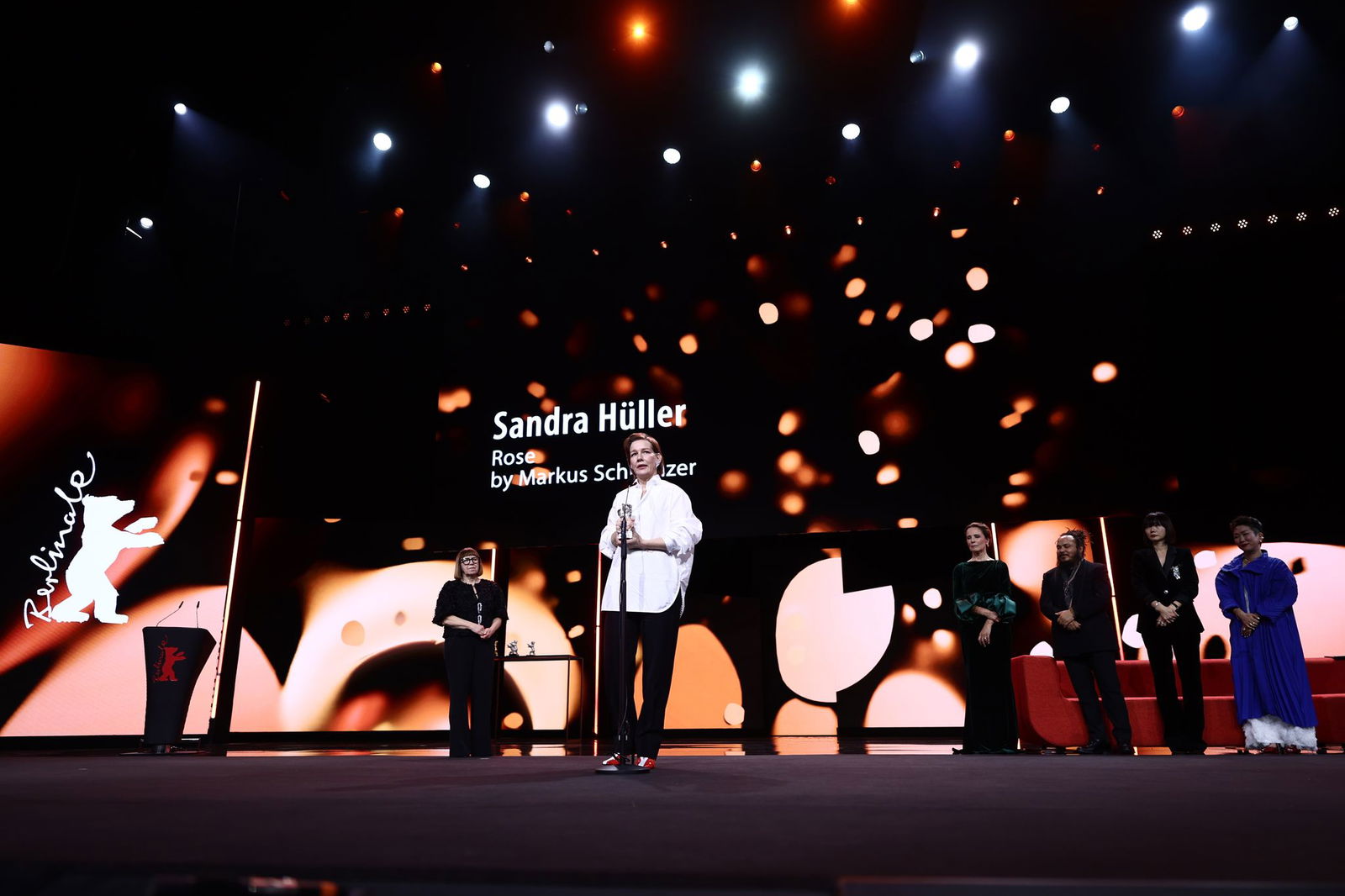 Sandra Hüller wurde bei der Berlinale ausgezeichnet.