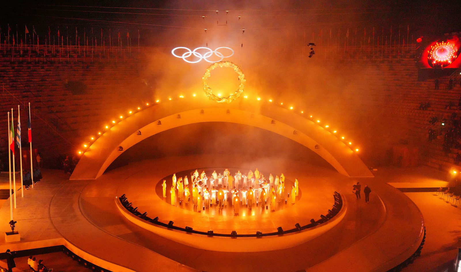 «Schönheit in Aktion»: Die Schlussfeier in Verona wurde ihrem Motto gerecht.