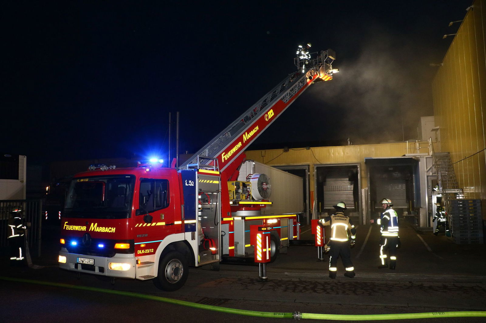 Die Brandursache für das Feuer in der Dönerfabrik ist noch unklar.