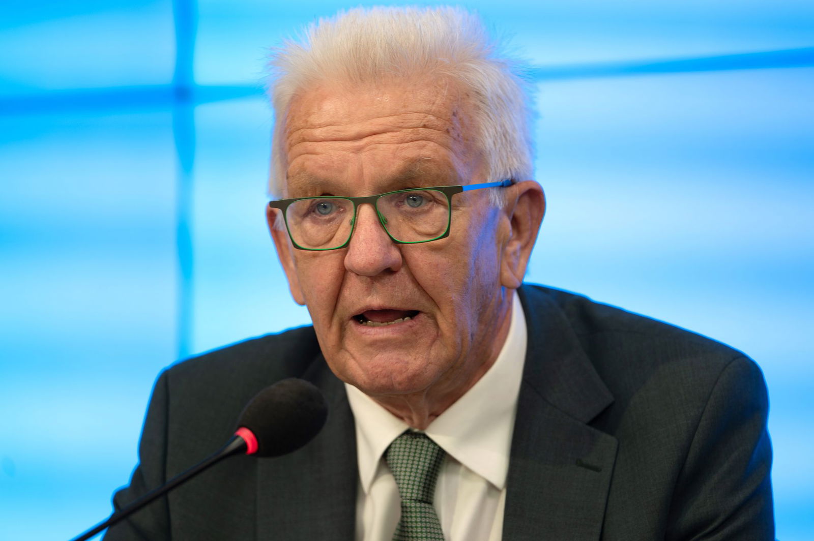 Kretschmann will das SWR-Triell nicht verfolgen. Er habe keine Zeit, sagte er.