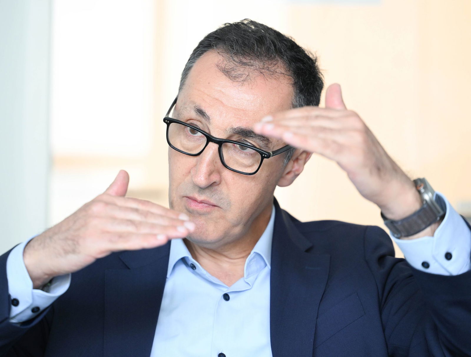 Will das Renteneintrittsalter flexibel gestalten: Grünen-Spitzenkandidat Cem Özdemir. (Archivbild)