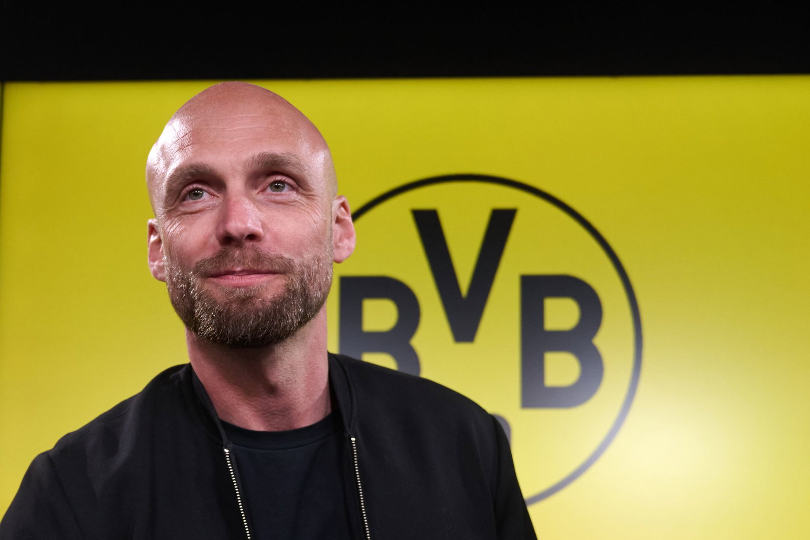 Selbstbewusst bei seinem Herzensclub: Der neue BVB-Sportdirektor Ole Book.