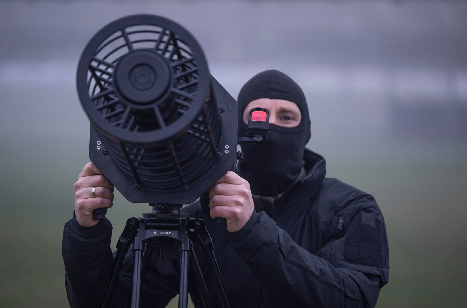Im vergangenen Dezember informierte die rheinland-pfälzische Polizei schon einmal über die Bekämpfung von Drohnen. (Archivbild)