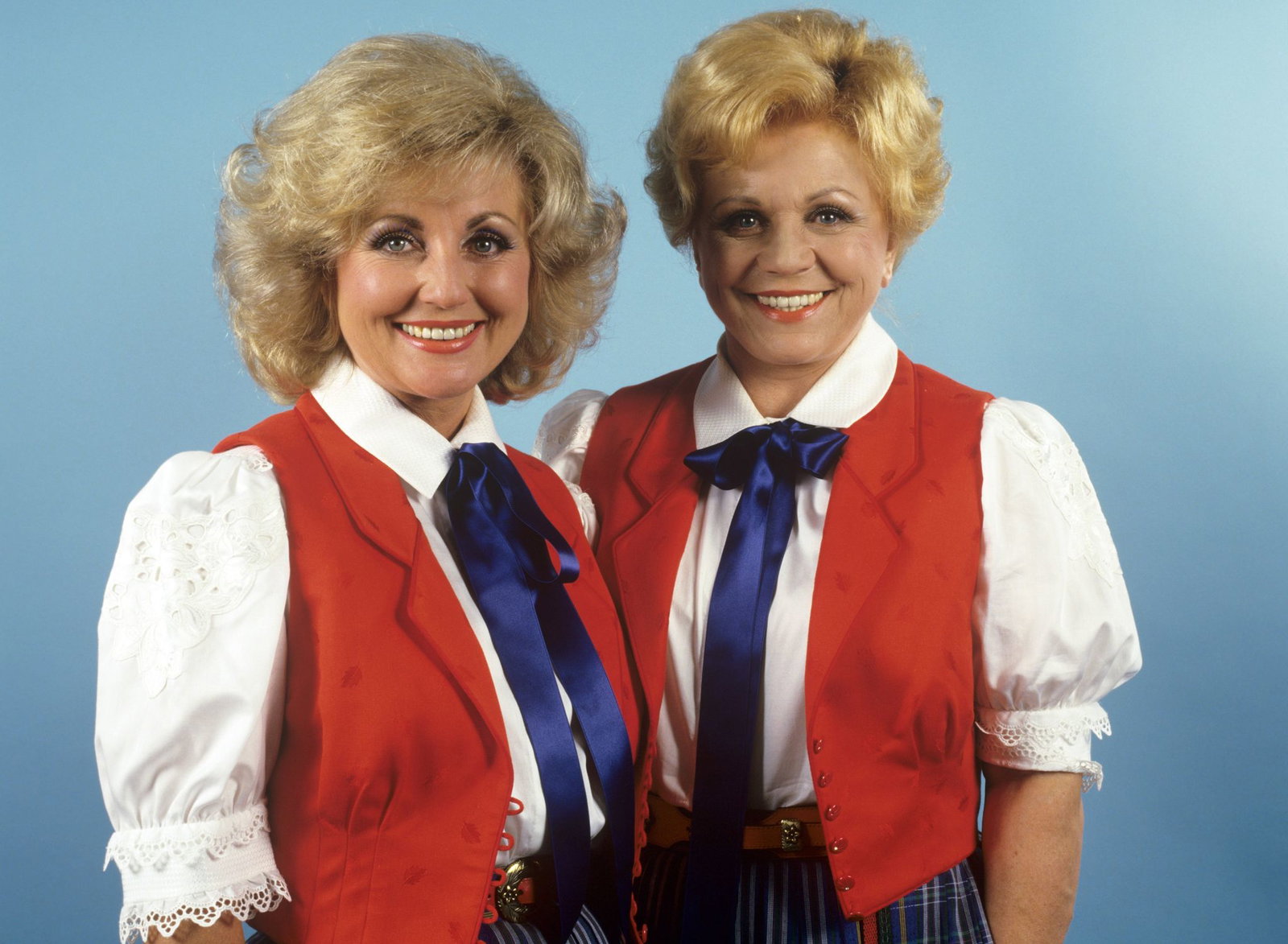 Hellwig in den 1980er Jahren mit ihrer Mutter Maria.