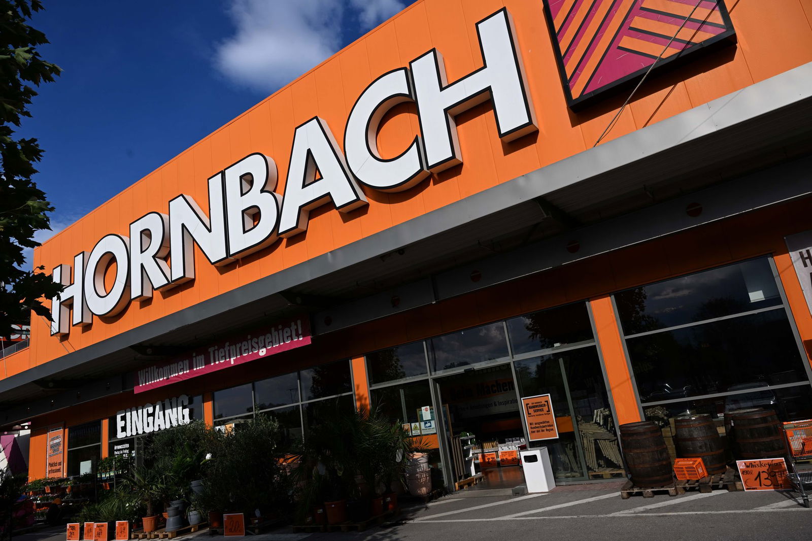 Baumarktkonzern Hornbach: Eigene Ziele erreicht. (Archivbild)