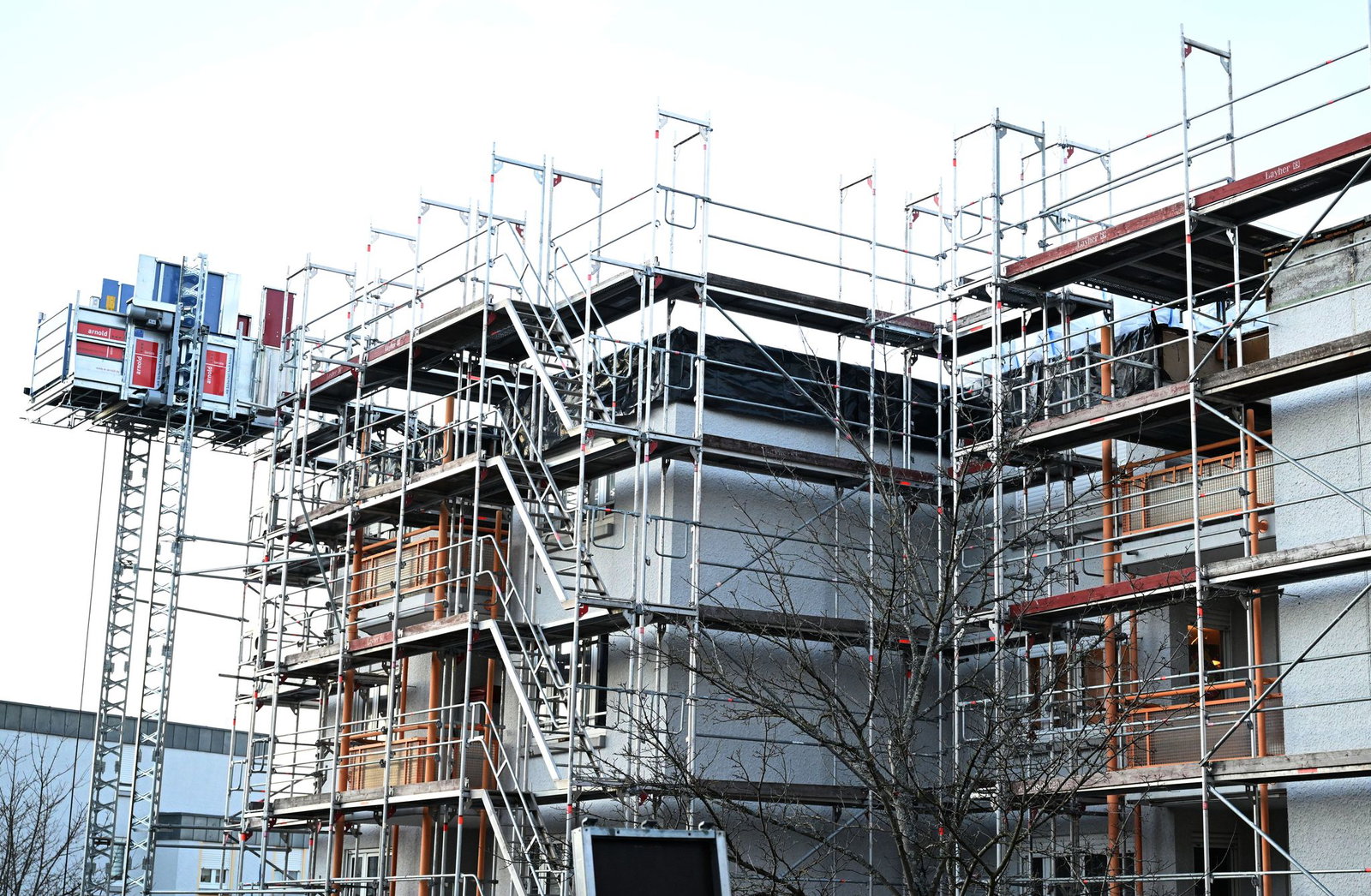 Ministerium: 3.367 neue Sozialwohnungen bewilligt. (Symbolbild)