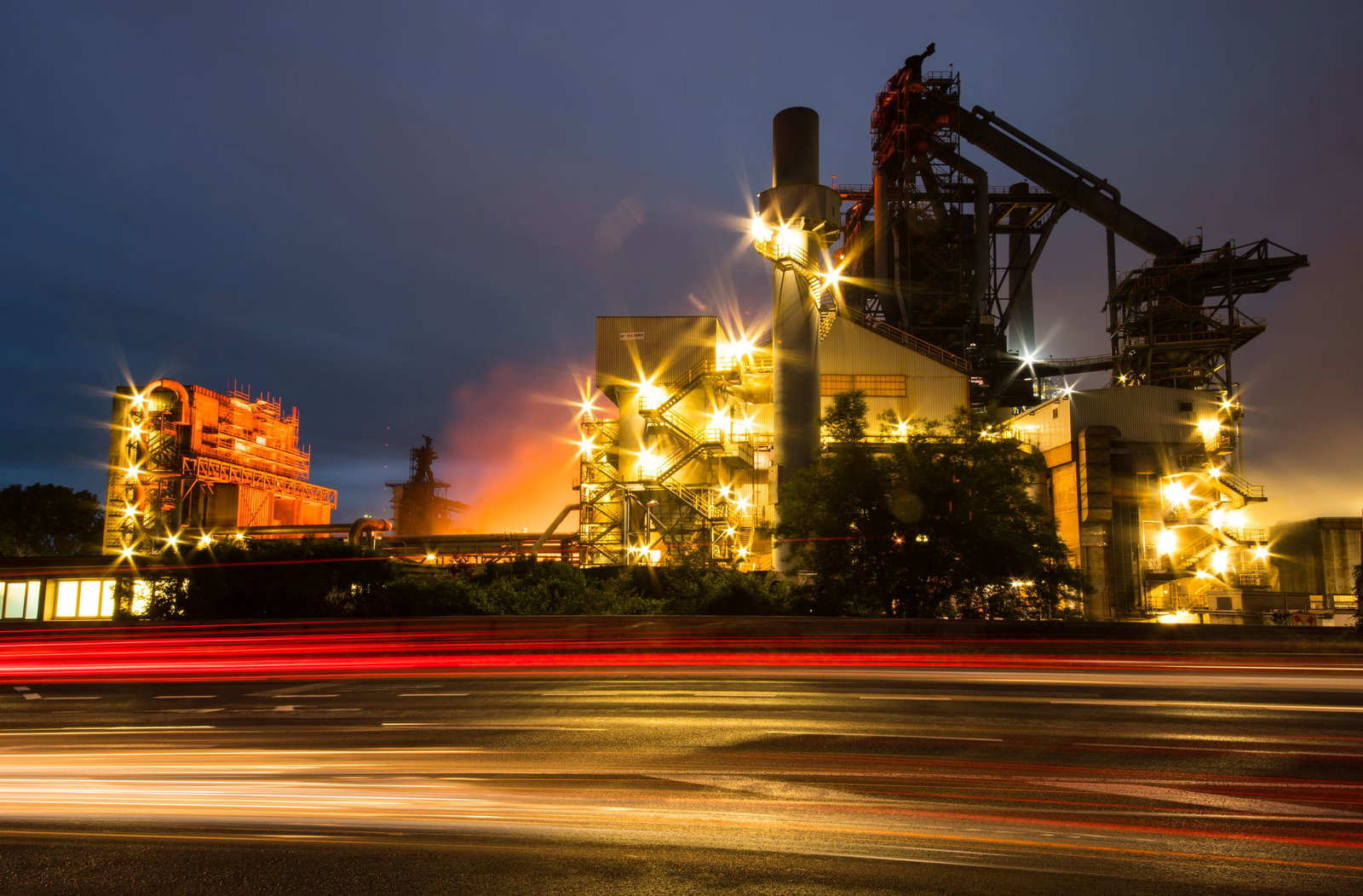 Die Industrie im Saarland hat sich abgeschwächt. 
