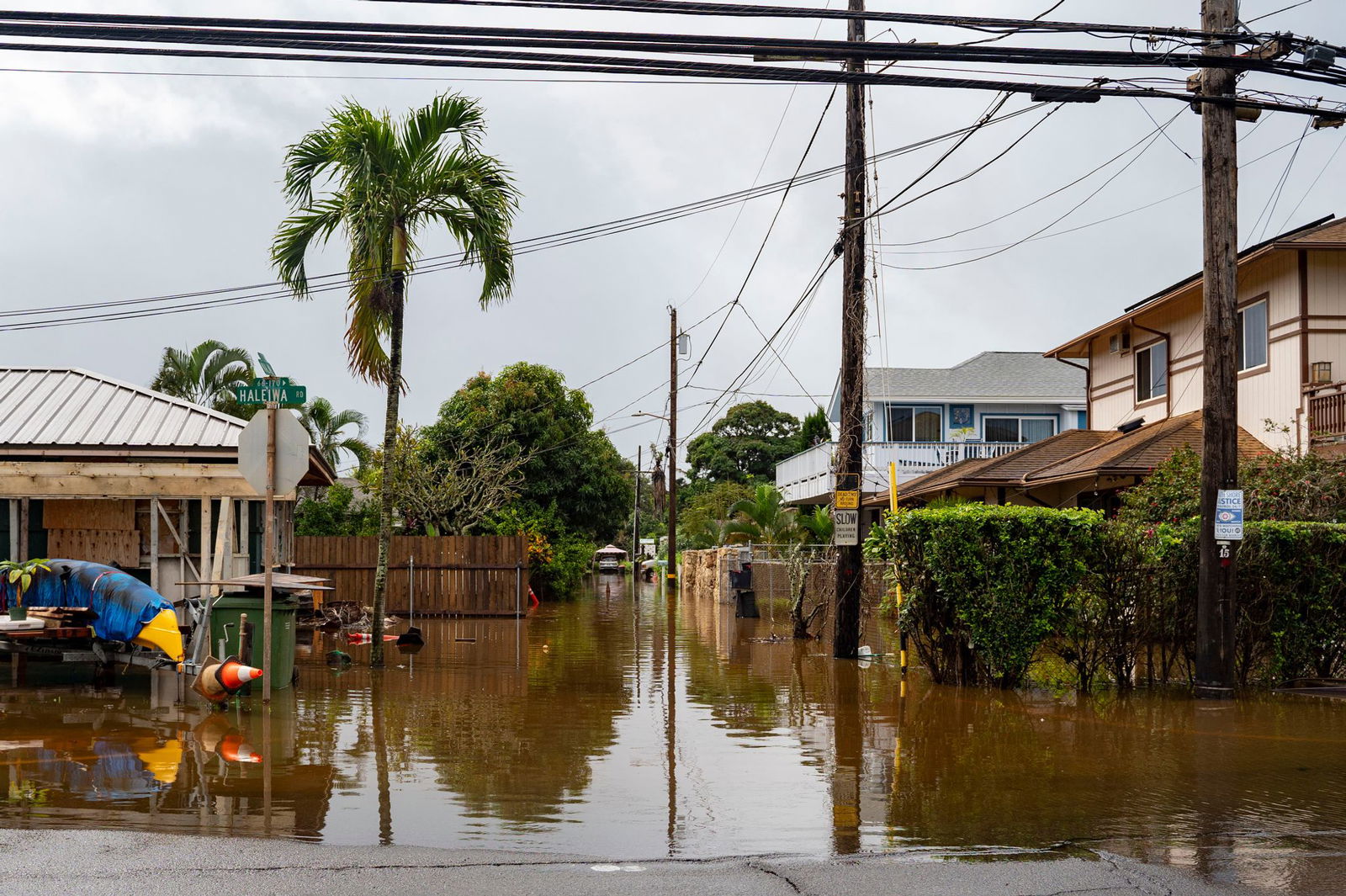 Tausende Menschen mussten ihre Häuser verlassen.