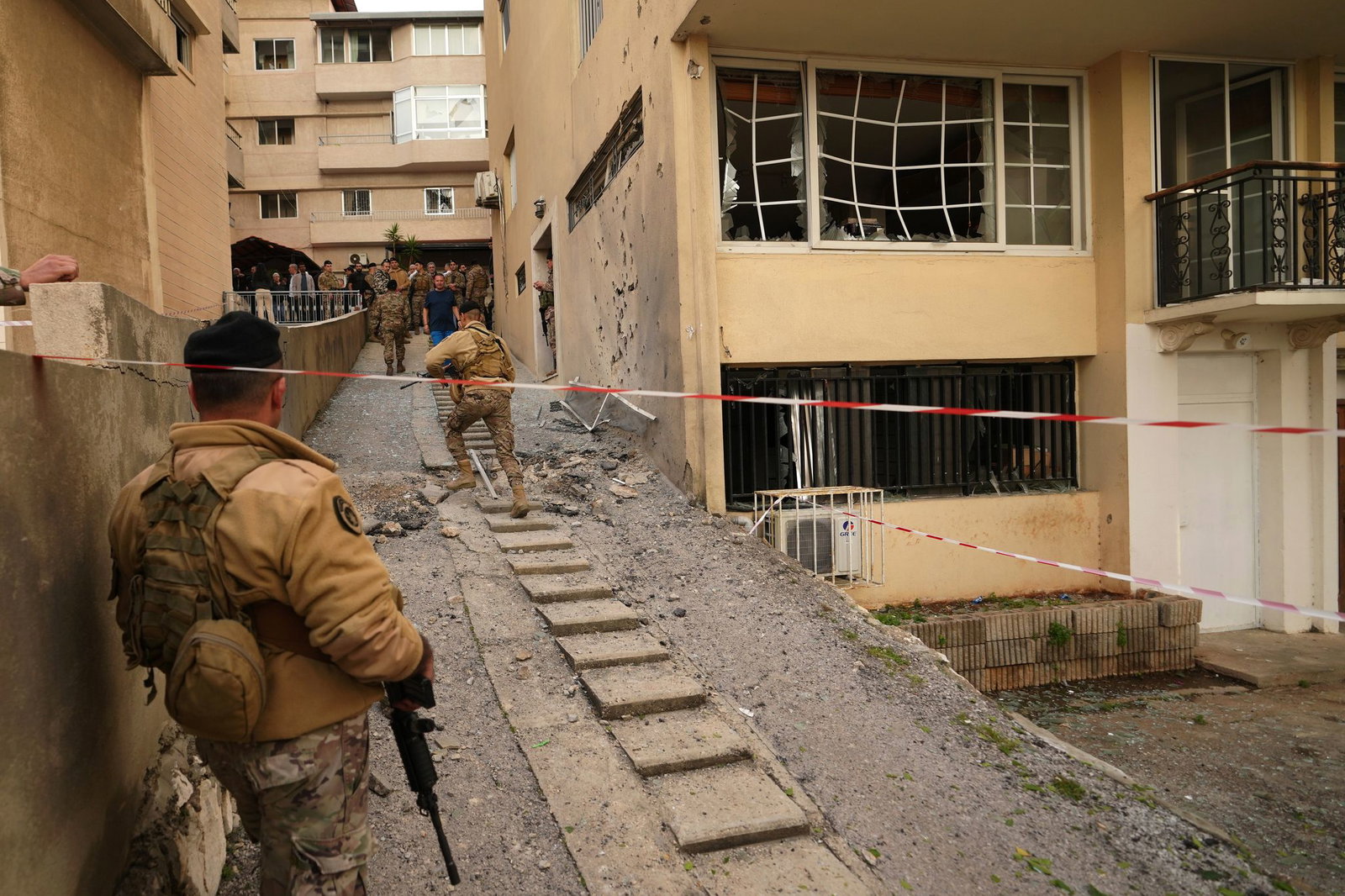 Israel greift weiter Ziele im Libanon an. 