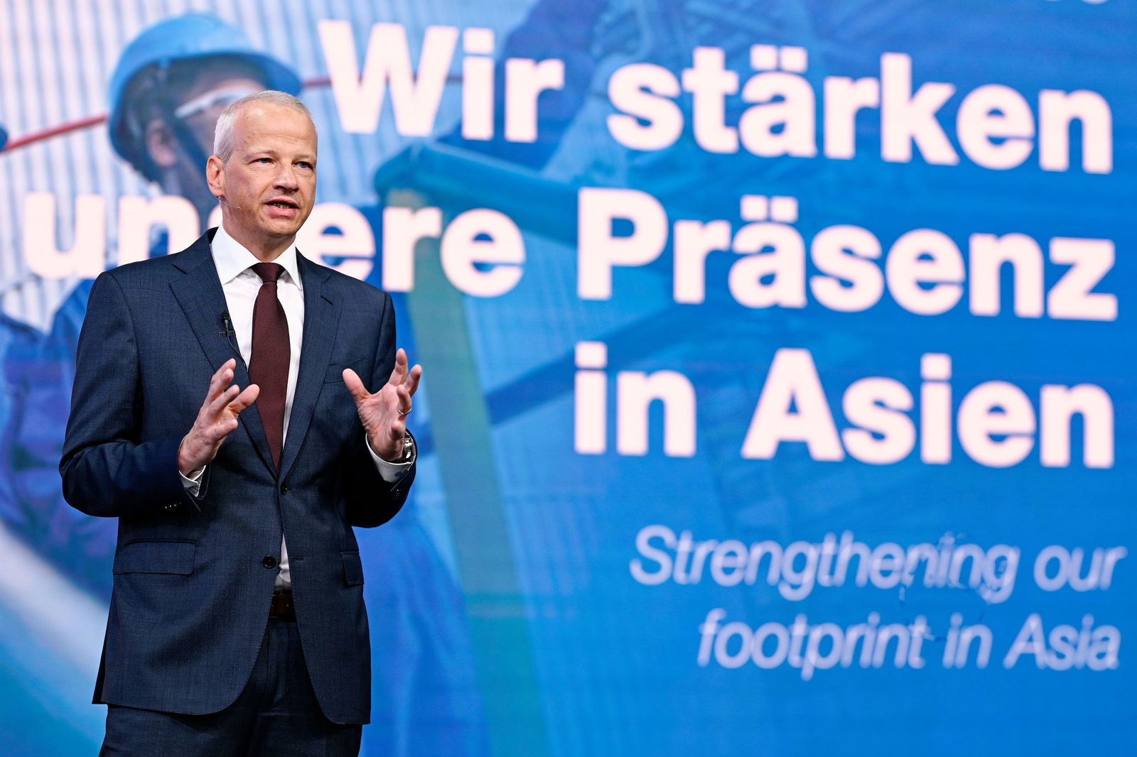 BASF-Chef Kamieth: Milliardeninvestition in China lohnt sich später als gedacht. (Archivbild)