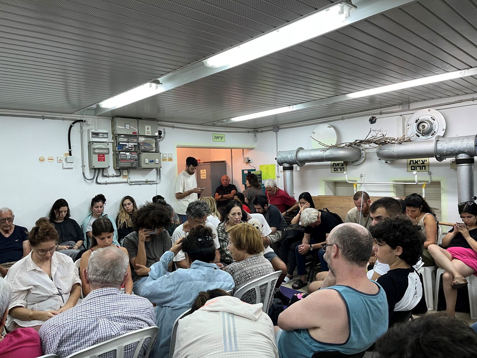  In vielen Wohnhäusern, öffentlichen Gebäuden oder unter Einkaufszentren in Israel gibt es Schutzräume für die Bevölkerung. (Archivbild)