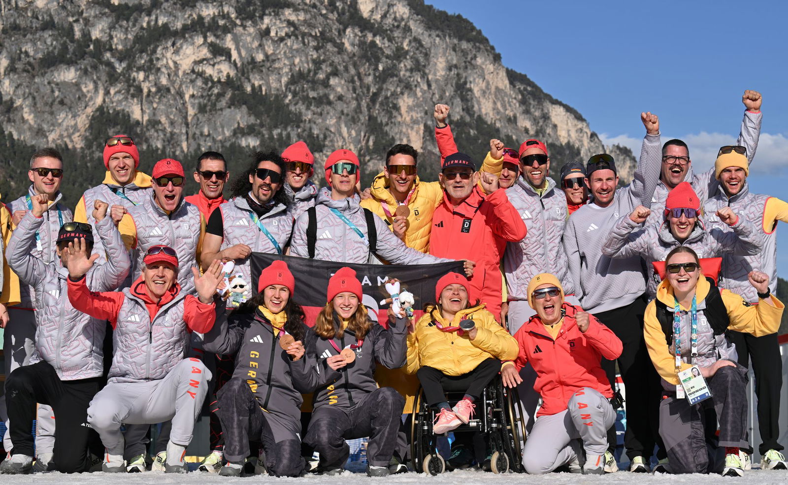 Das deutsche Team feiert in Tesero mehrere Medaillen. (Archivbild) 
