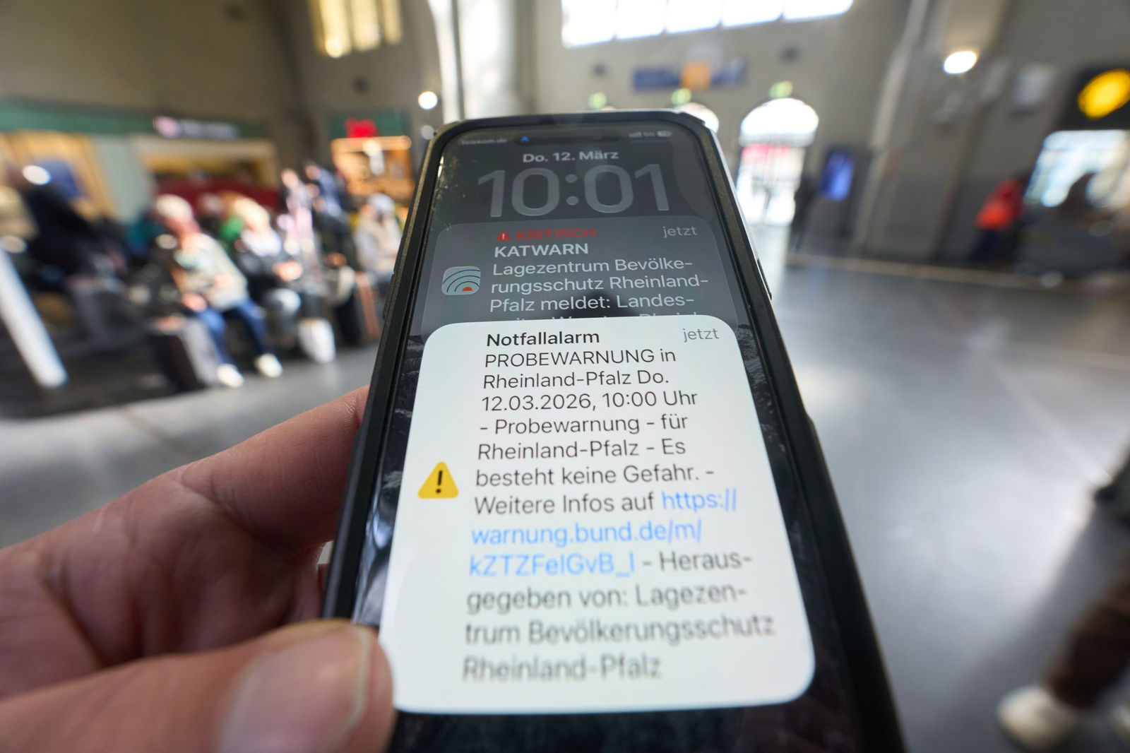 Mit einem Mix aus verschiedenen Warnmitteln wurde der Ernstfall geprobt. 